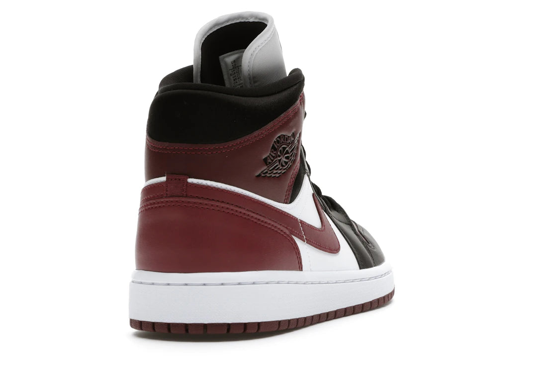 Air Jordan 1 Mid SE Black Dark Beetroot