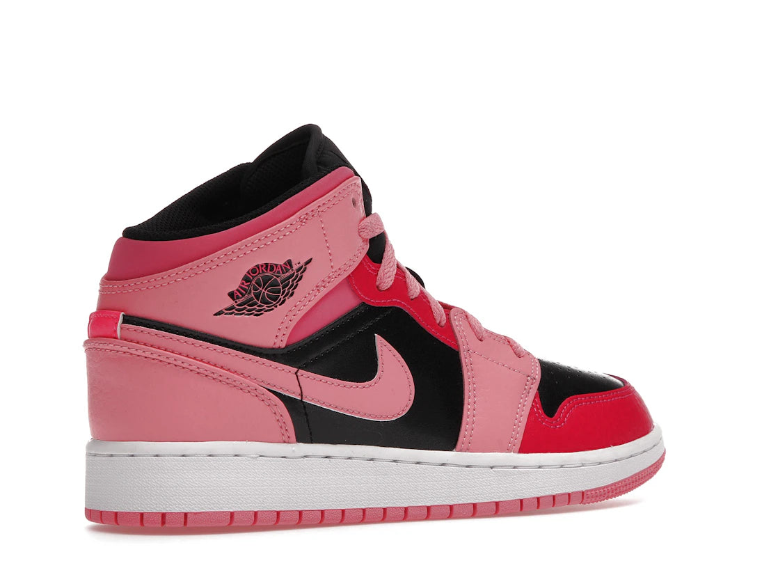 Air Jordan 1 Mid Coral Chalk