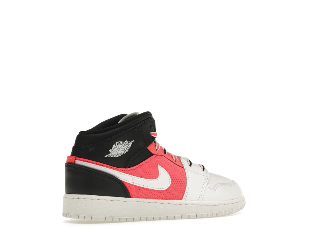 Air Jordan 1 Mid SE White Black Infrared