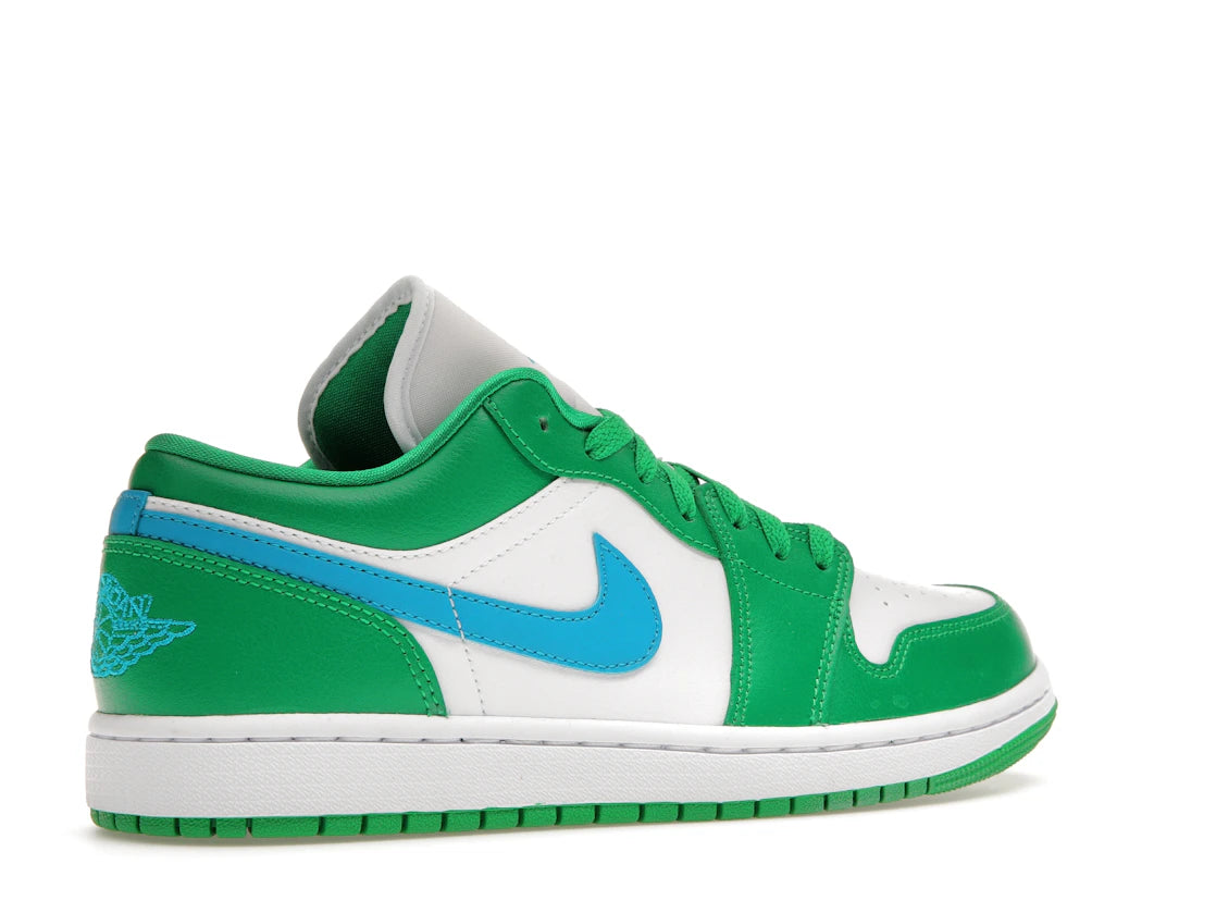Air Jordan 1 Low Lucky Green Aquatone