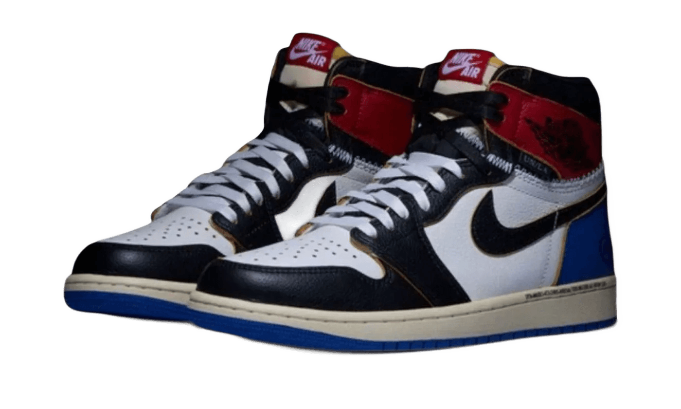 Jordan 1 Retro High OG SP Fragment x Union LA Varsity Red Sport Royal - IO7847-002