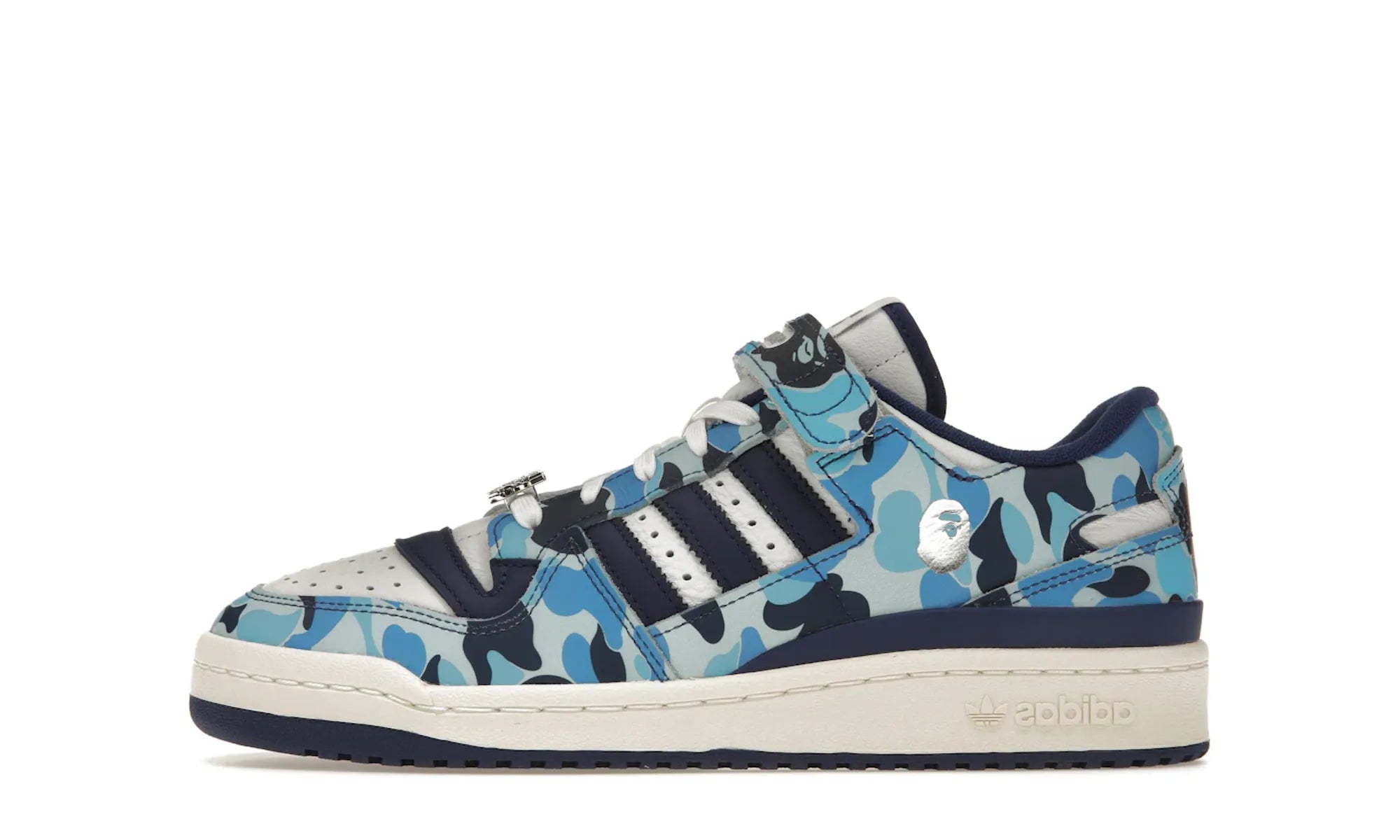 Adidas Forum 84 Low Bape 30th Anniversary Blue Camo - resellguru.app