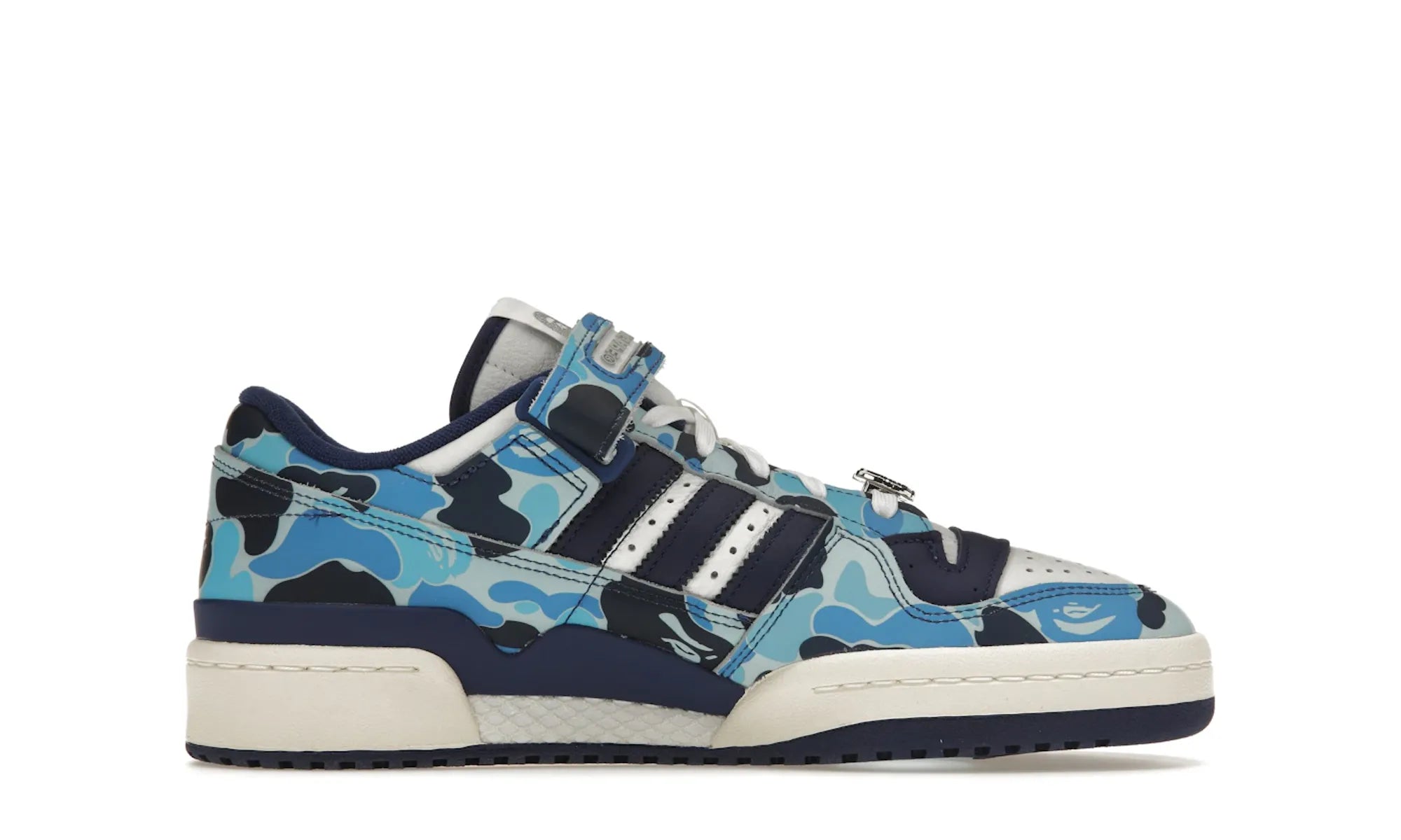 Adidas Forum 84 Low Bape 30th Anniversary Blue Camo - resellguru.app