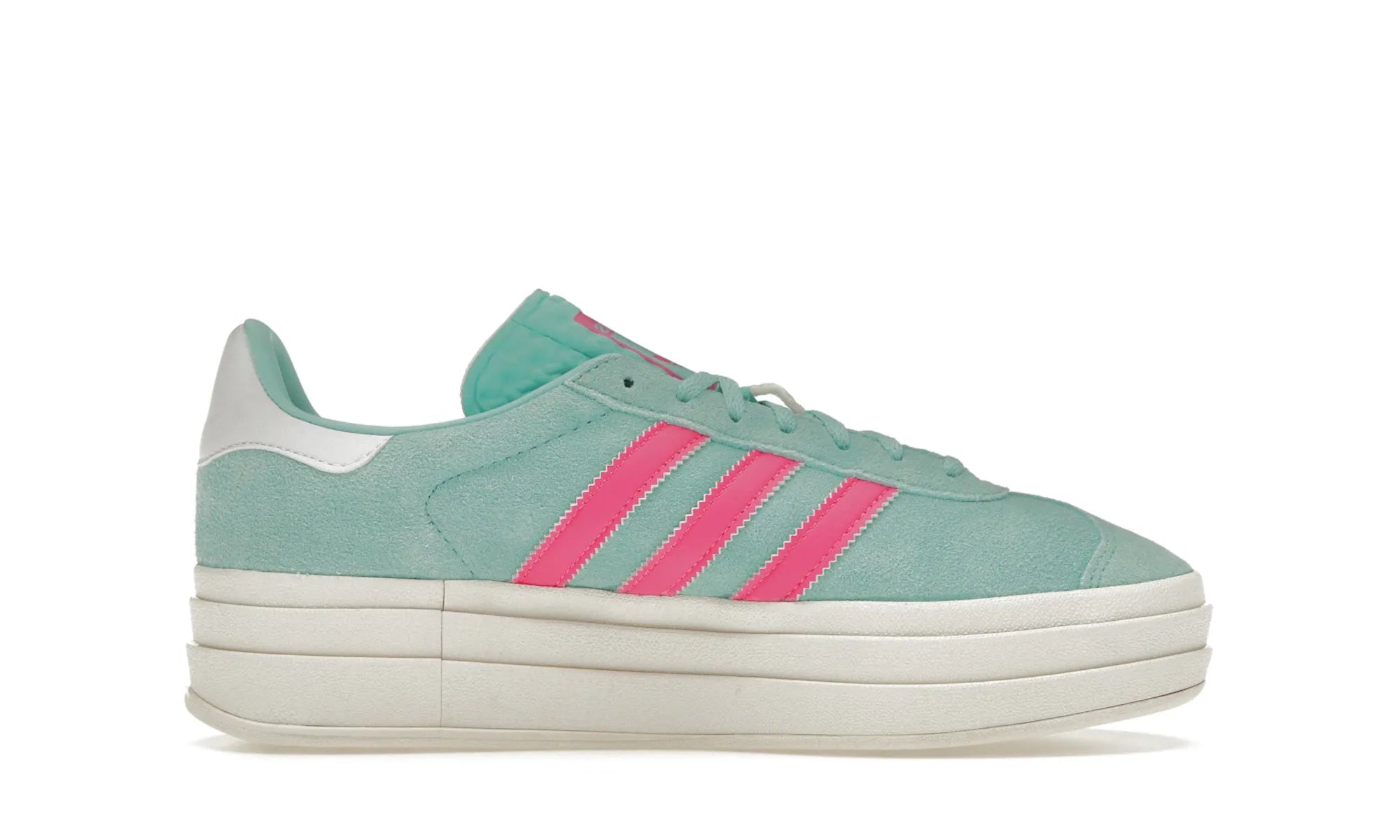 Adidas Gazelle Bold Flash Aqua Lucid Pink - resellguru.app