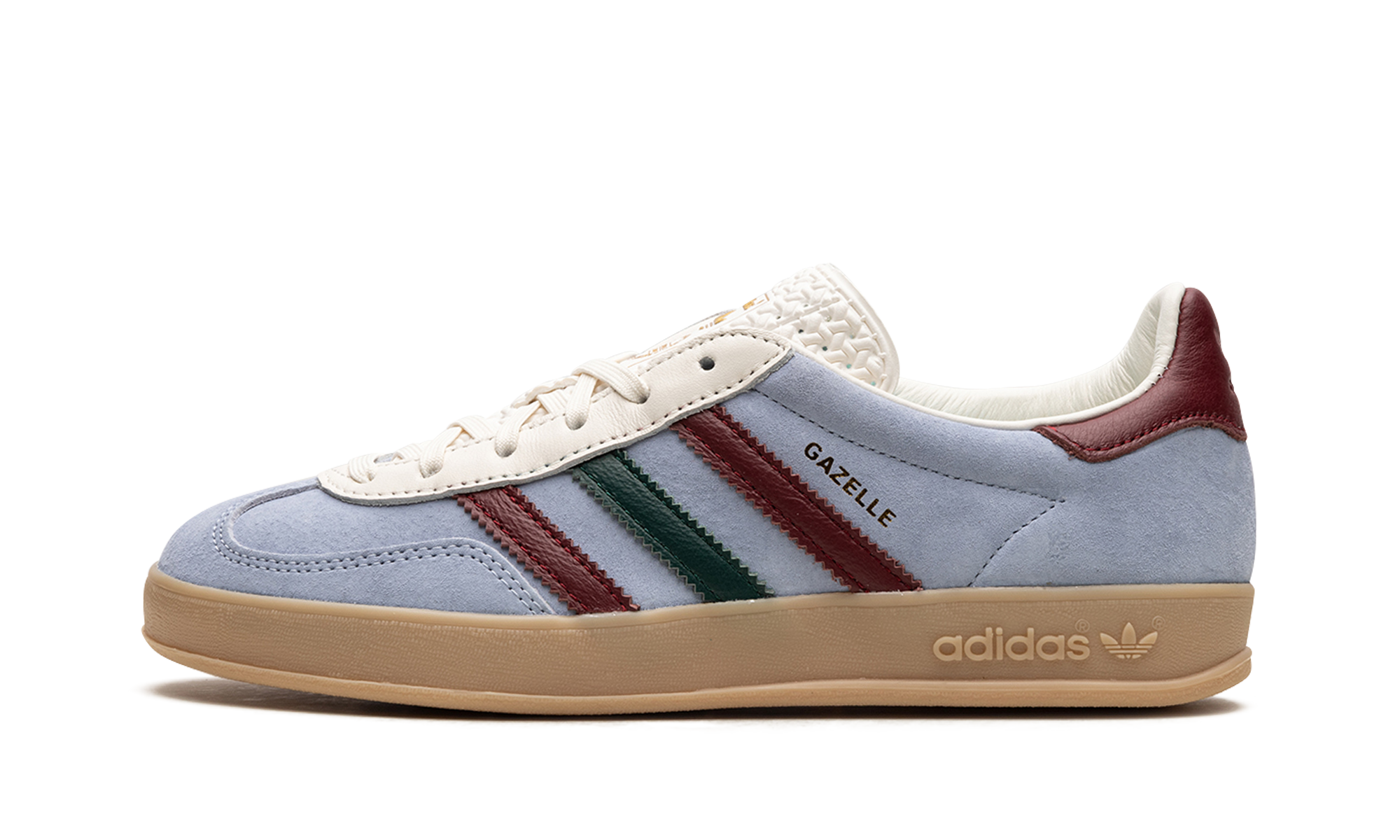 Adidas Gazelle Indoor Blue Dawn Collegiate Burgundy - resellguru.app