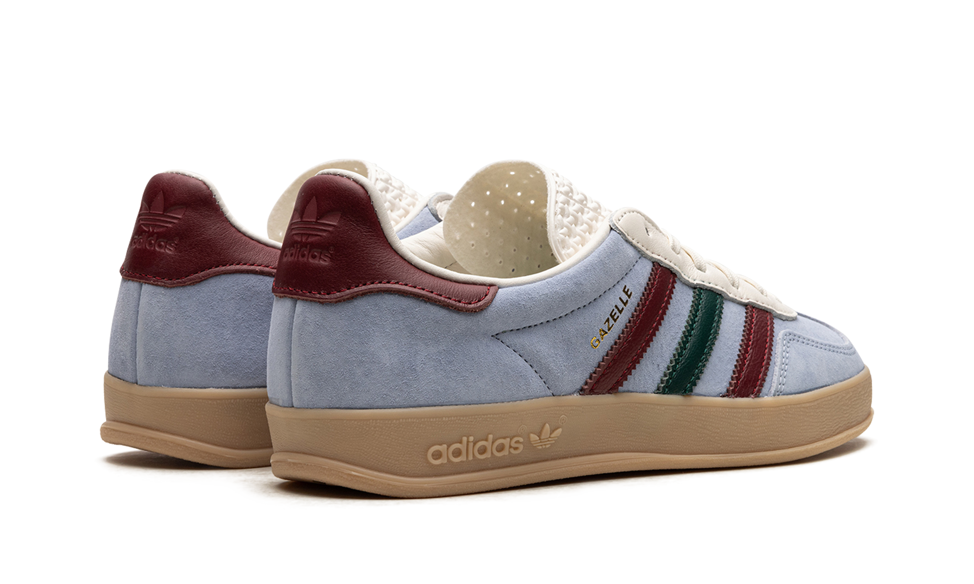 Adidas Gazelle Indoor Blue Dawn Collegiate Burgundy - resellguru.app