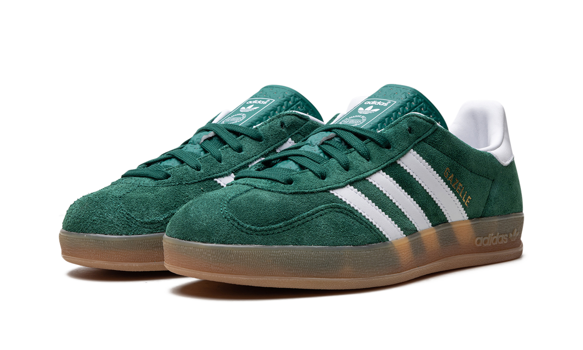 Adidas Gazelle Indoor Collegiate Green Cloud White Gum - resellguru.app