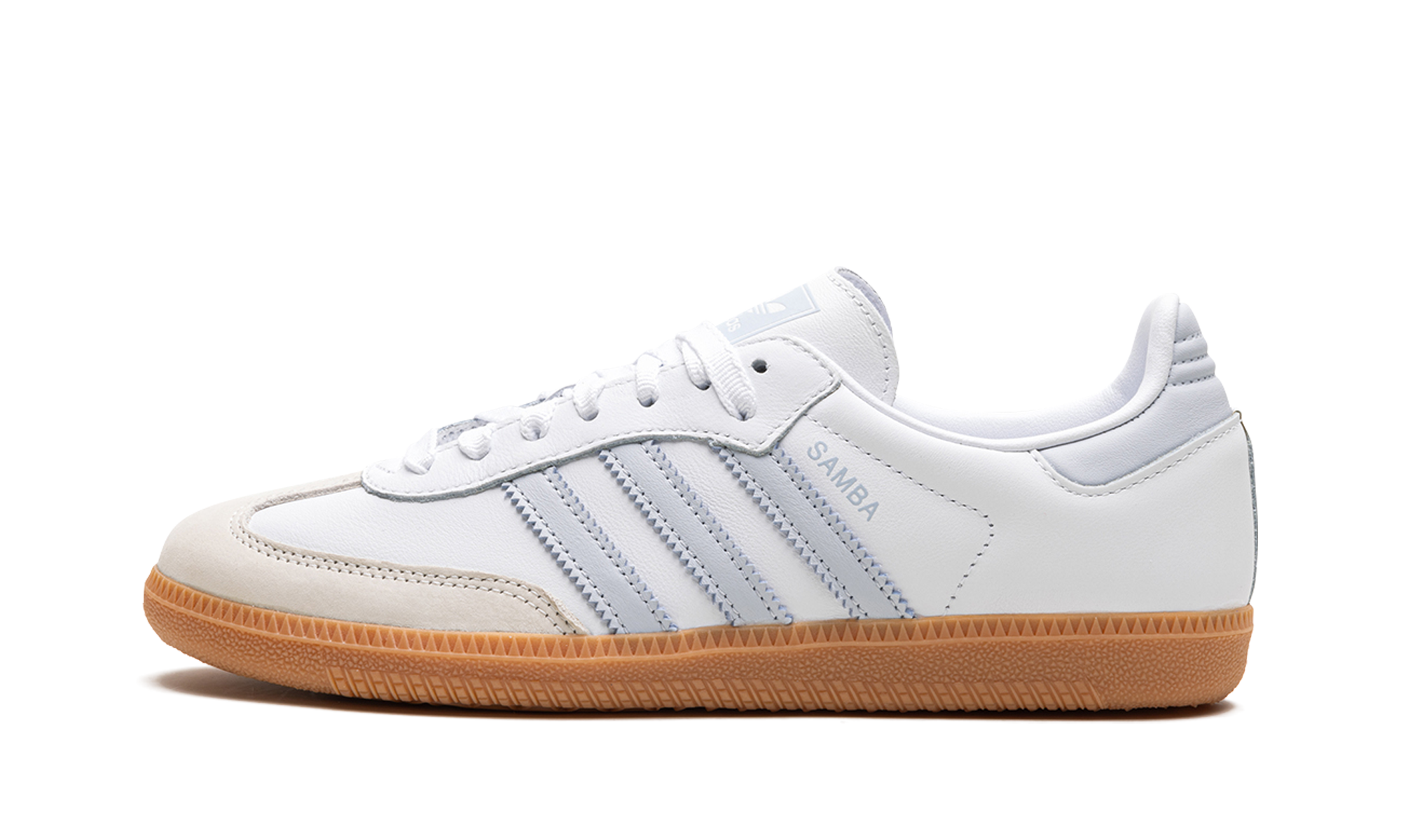 Adidas Samba OG White Halo Blue Gum - resellguru.app