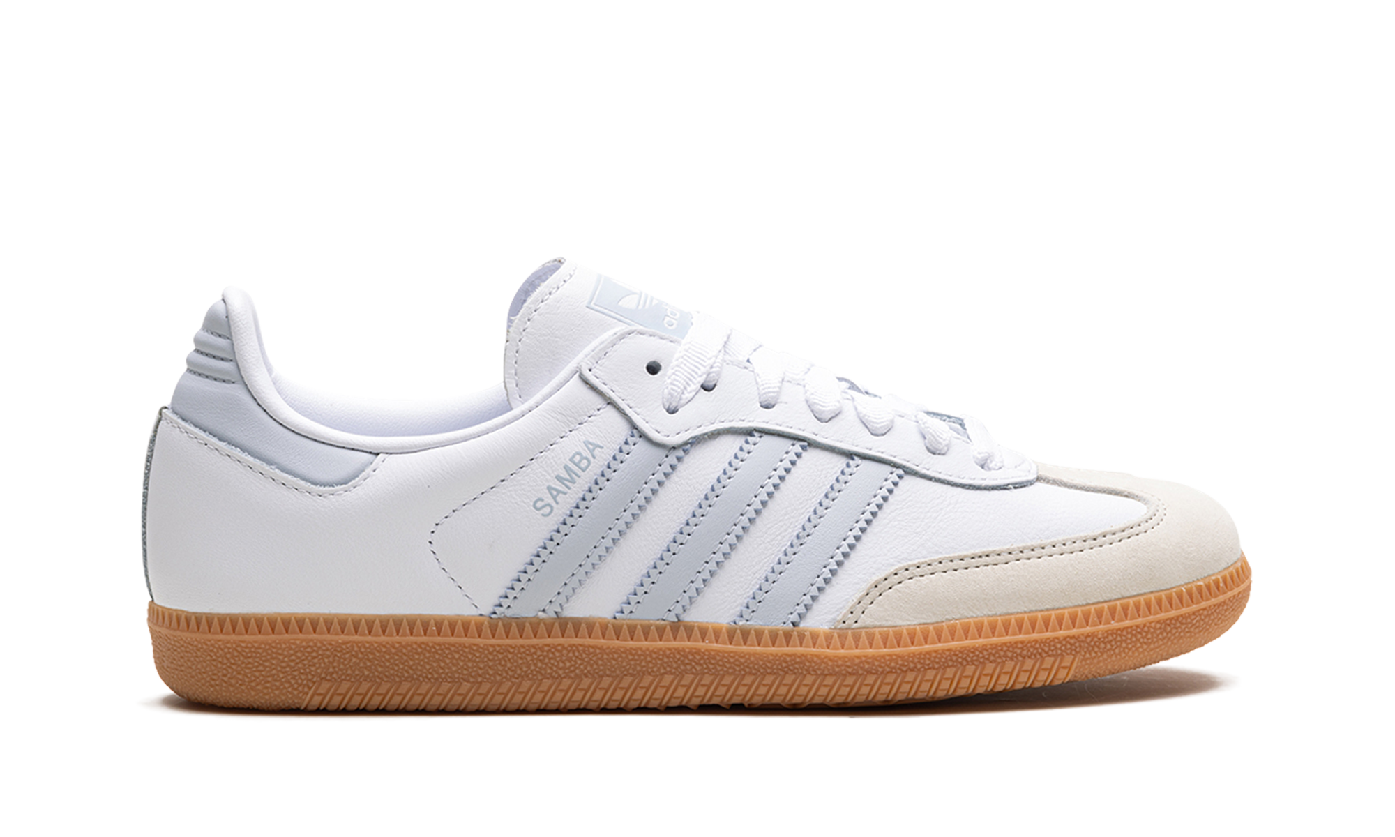 Adidas Samba OG White Halo Blue Gum - resellguru.app