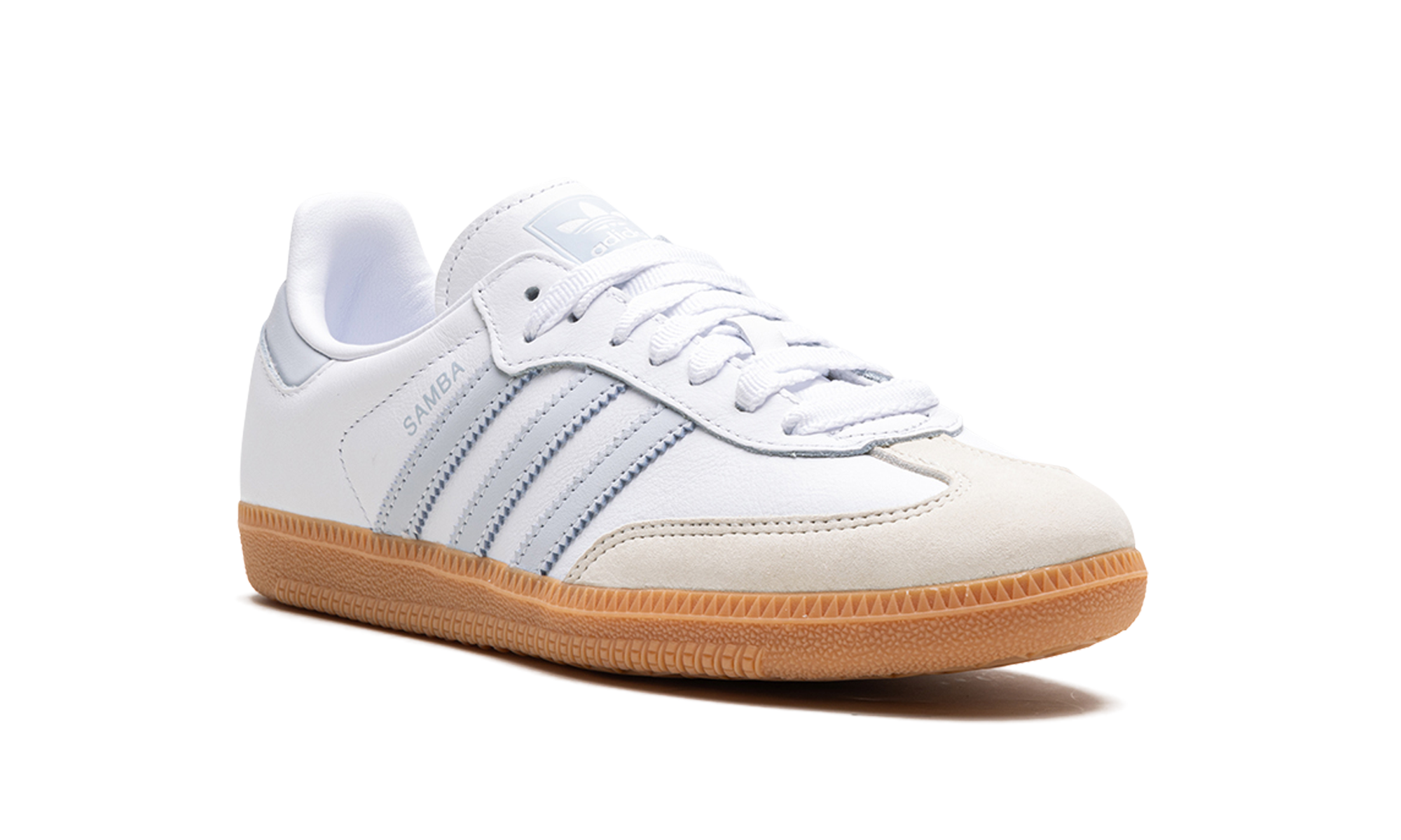 Adidas Samba OG White Halo Blue Gum - resellguru.app
