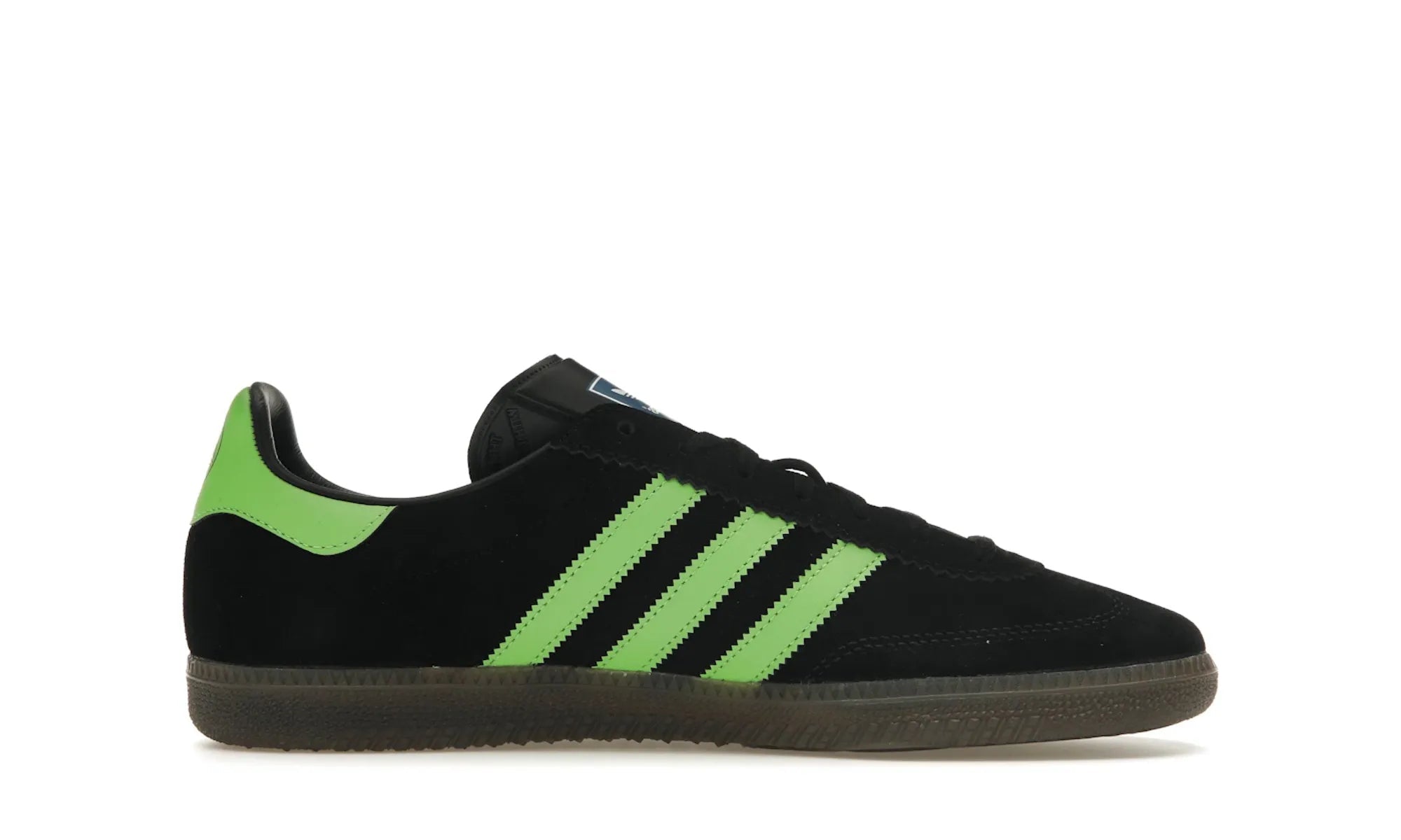 Adidas Samba Deco SPZL Black Lucid Lime - resellguru.app