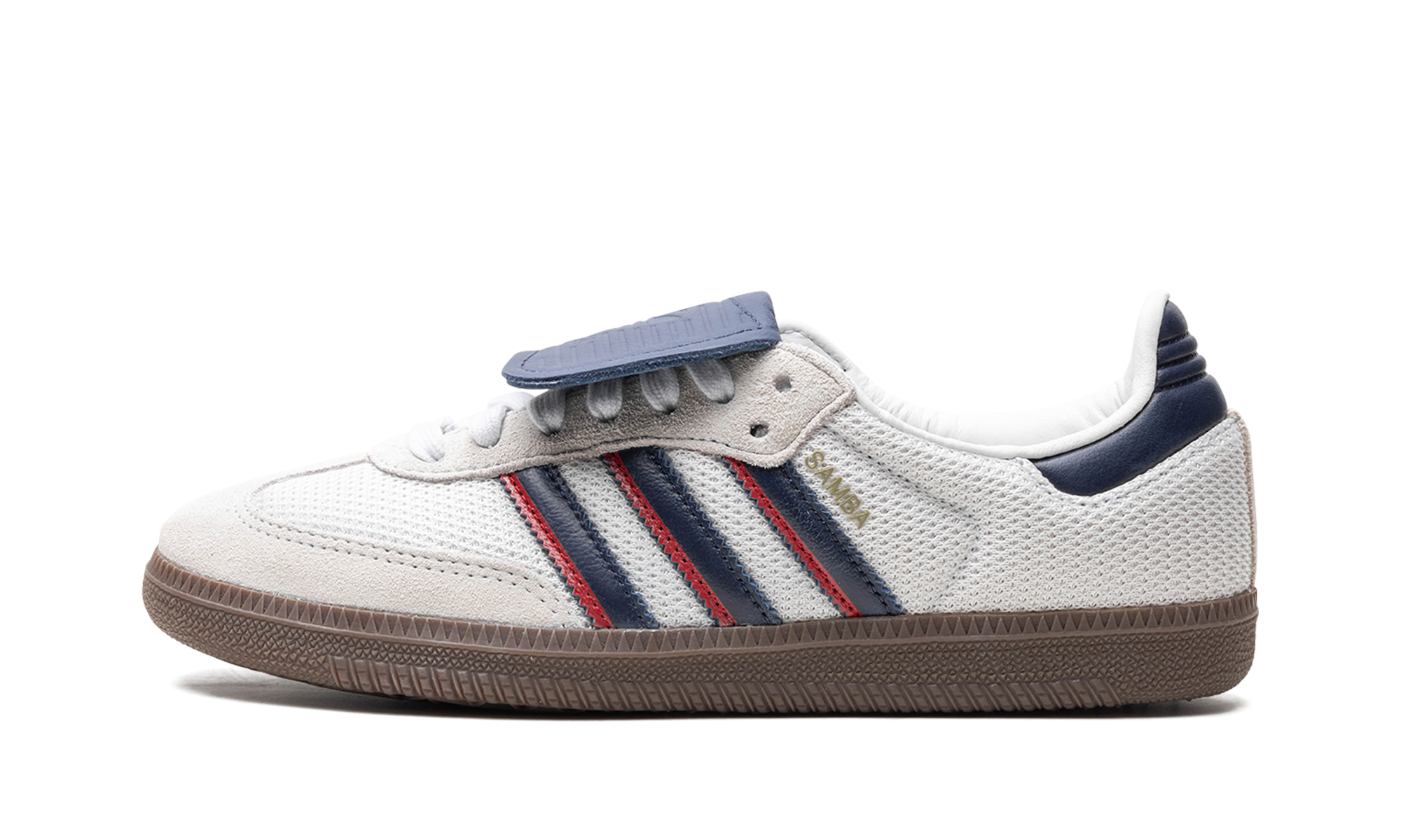 Adidas Samba LT Crystal White Dark Blue - resellguru.app