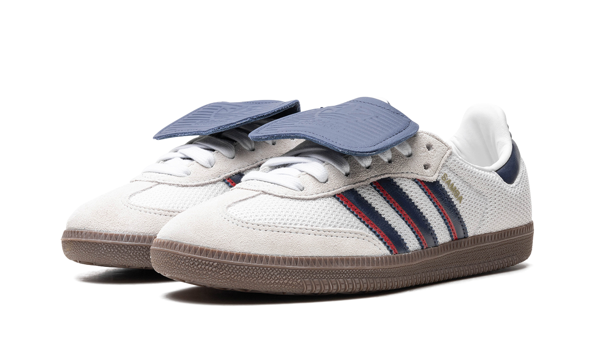 Adidas Samba LT Crystal White Dark Blue - resellguru.app