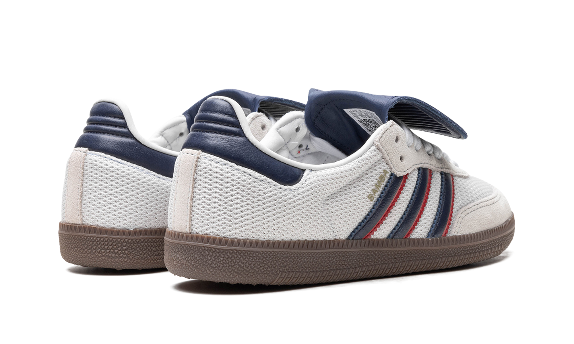 Adidas Samba LT Crystal White Dark Blue - resellguru.app