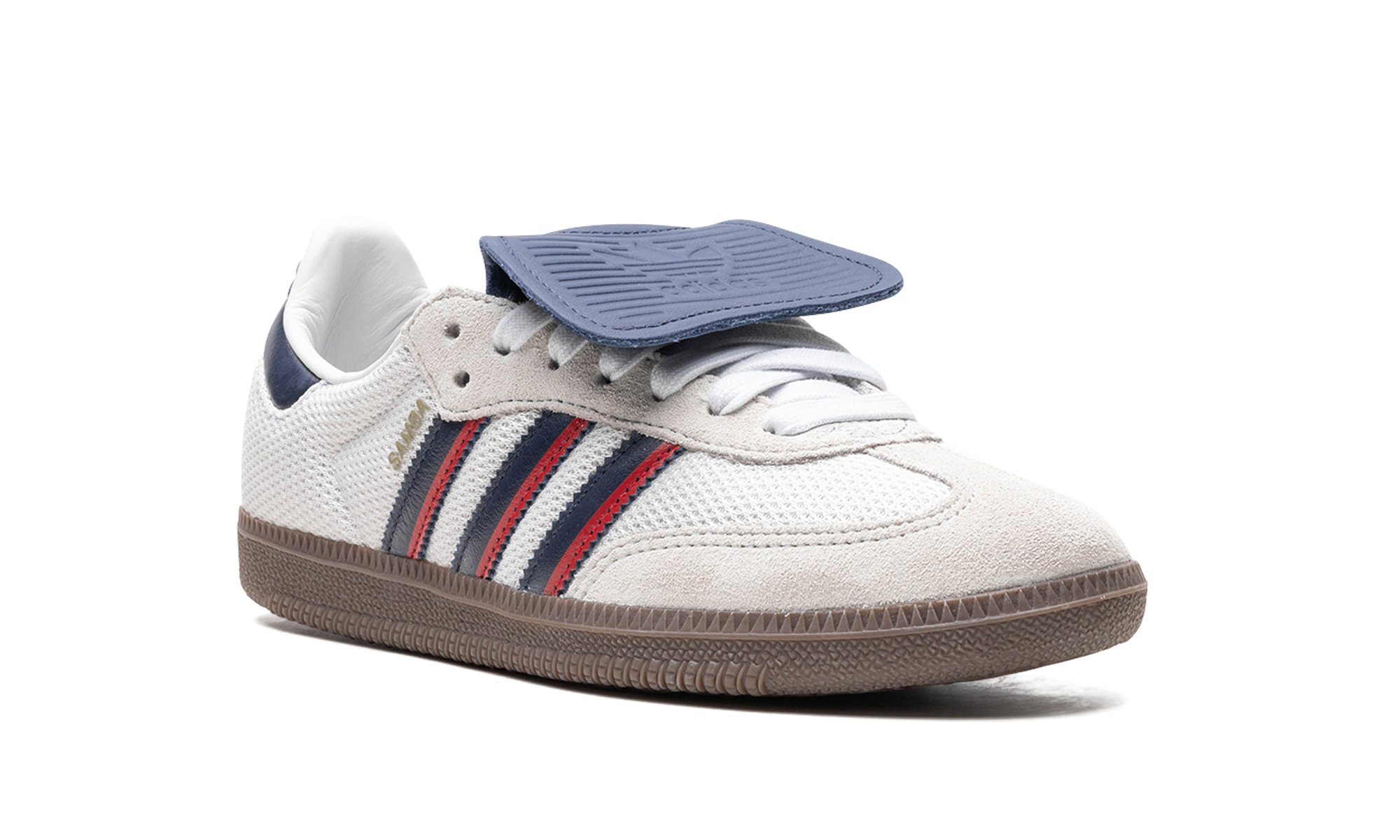 Adidas Samba LT Crystal White Dark Blue - resellguru.app