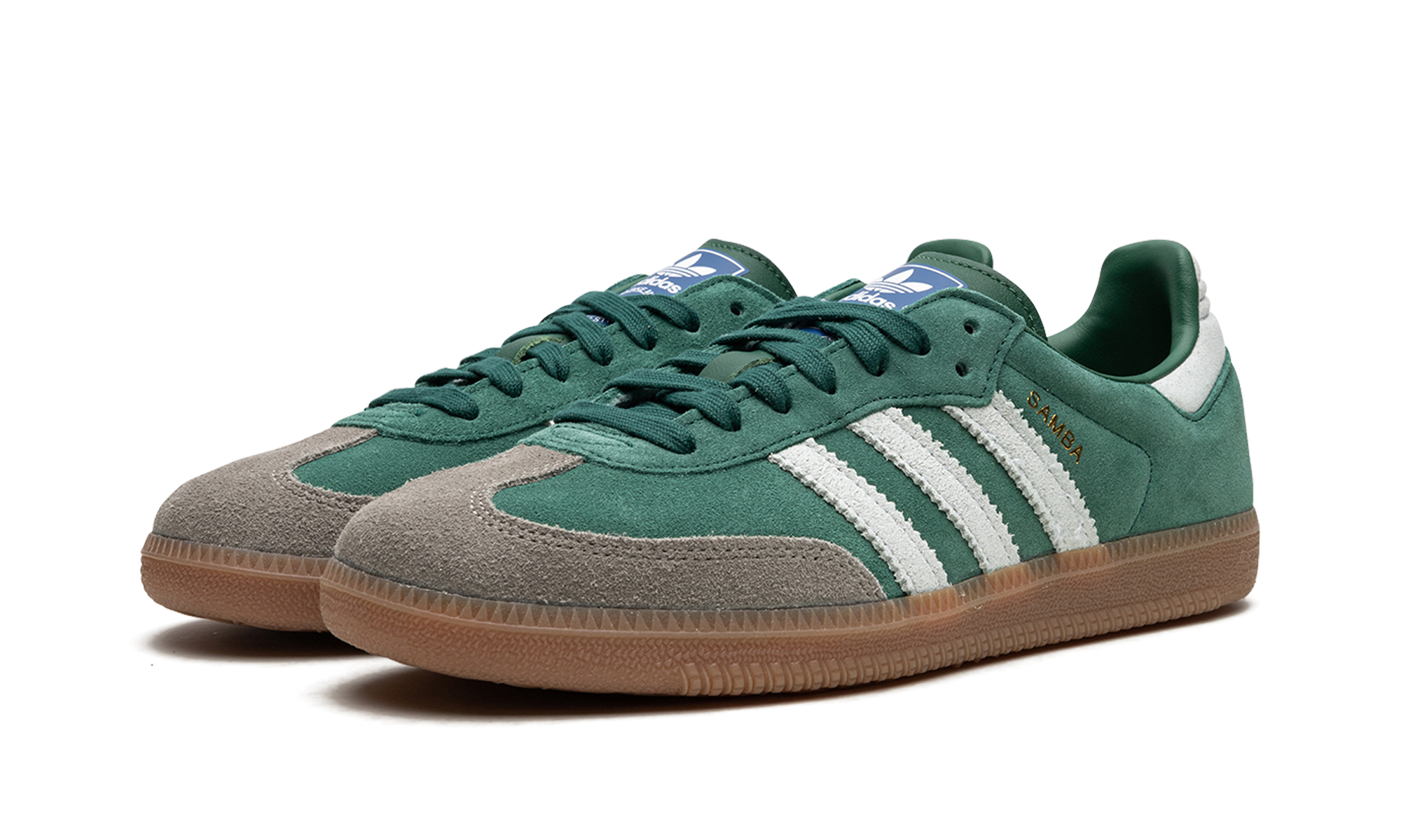 Adidas Samba OG Collegiate Green Gum Grey Toe - resellguru.app