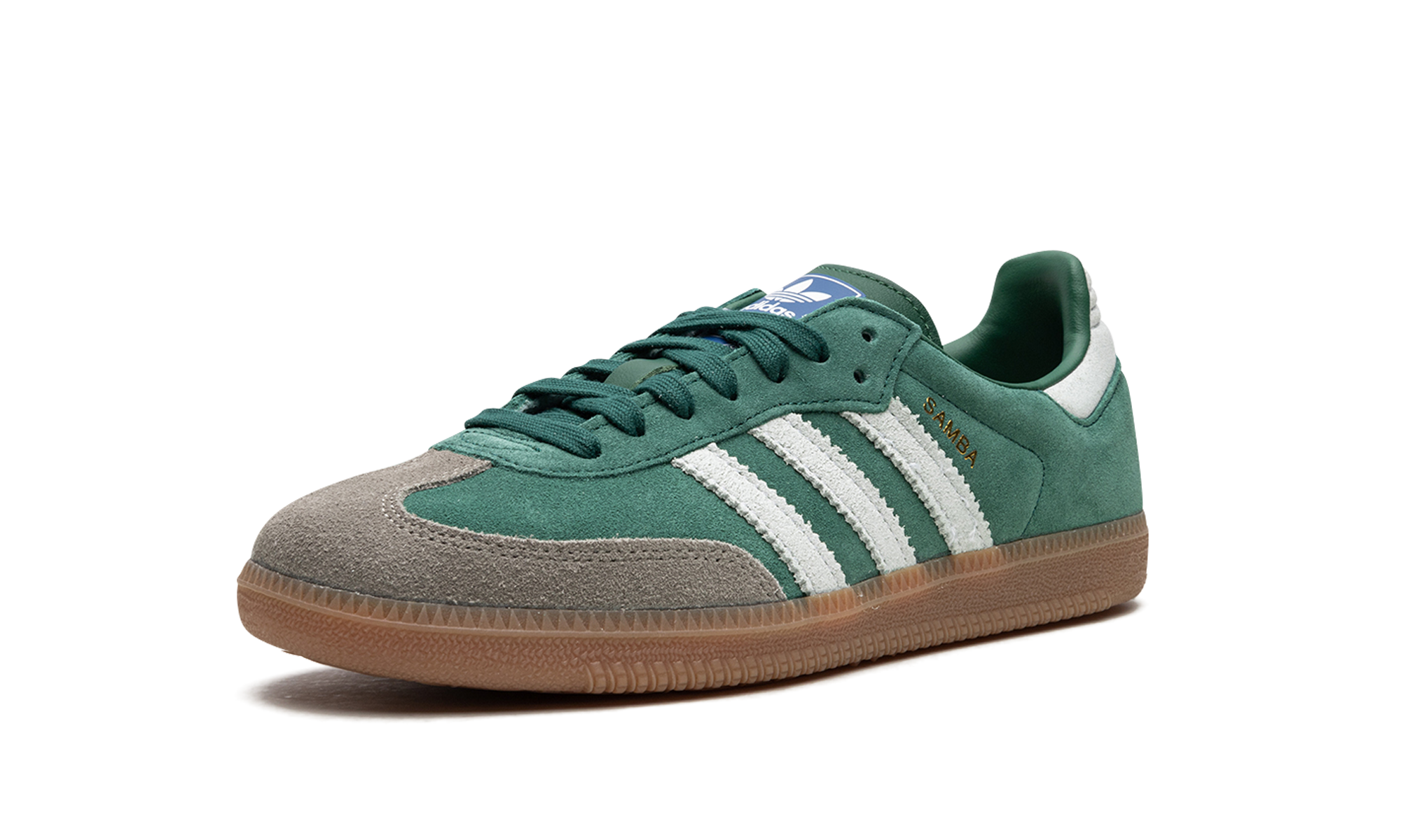 Adidas Samba OG Collegiate Green Gum Grey Toe - resellguru.app