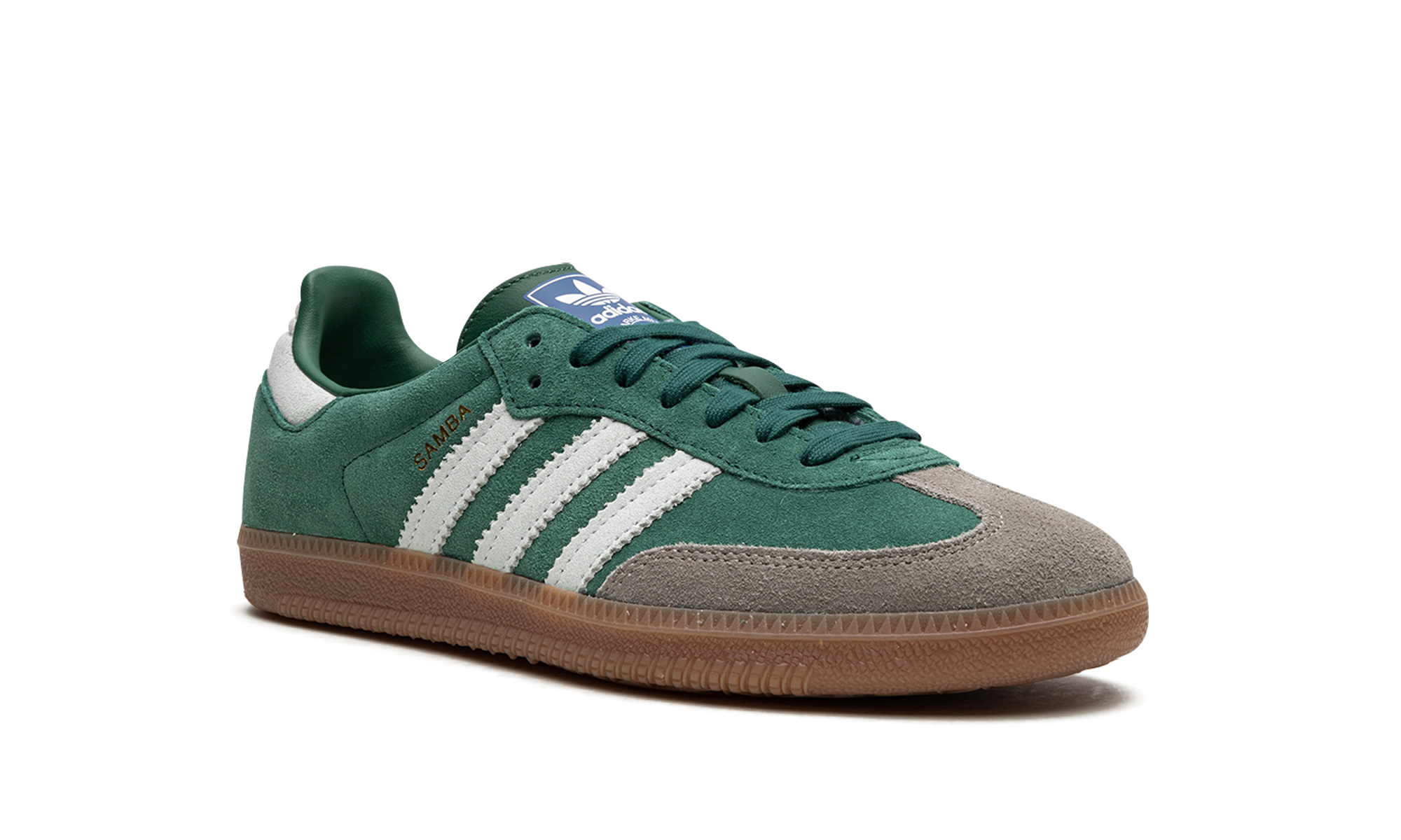 Adidas Samba OG Collegiate Green Gum Grey Toe - resellguru.app
