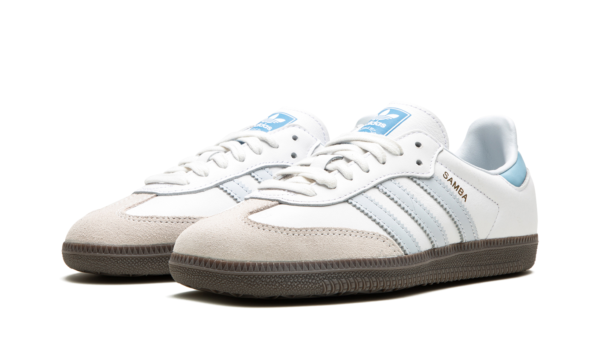 Adidas Samba OG White Halo Blue - resellguru.app