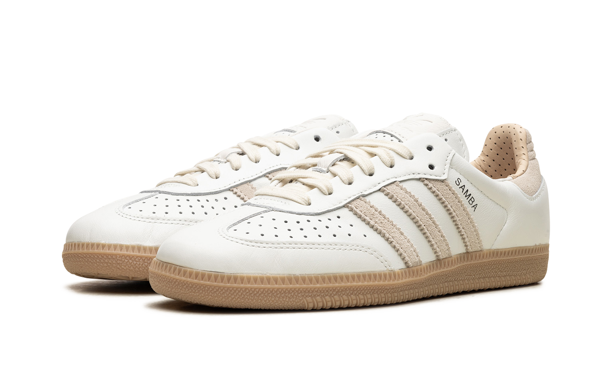 Adidas Samba OG Core White Magic Beige - resellguru.app