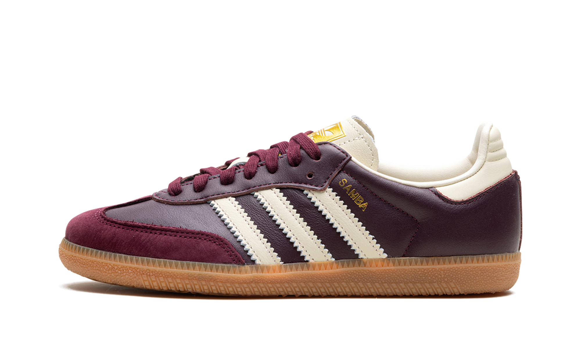 Adidas Samba OG Maroon Gold Metallic - resellguru.app
