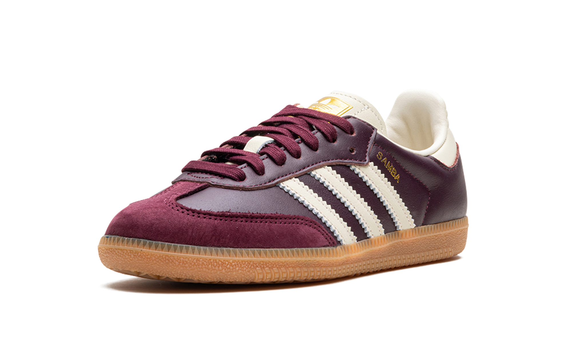 Adidas Samba OG Maroon Gold Metallic - resellguru.app