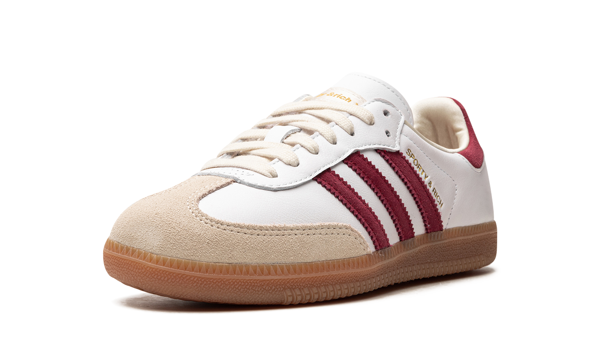Adidas Samba Sporty & Rich White Collegiate Burgundy - resellguru.app