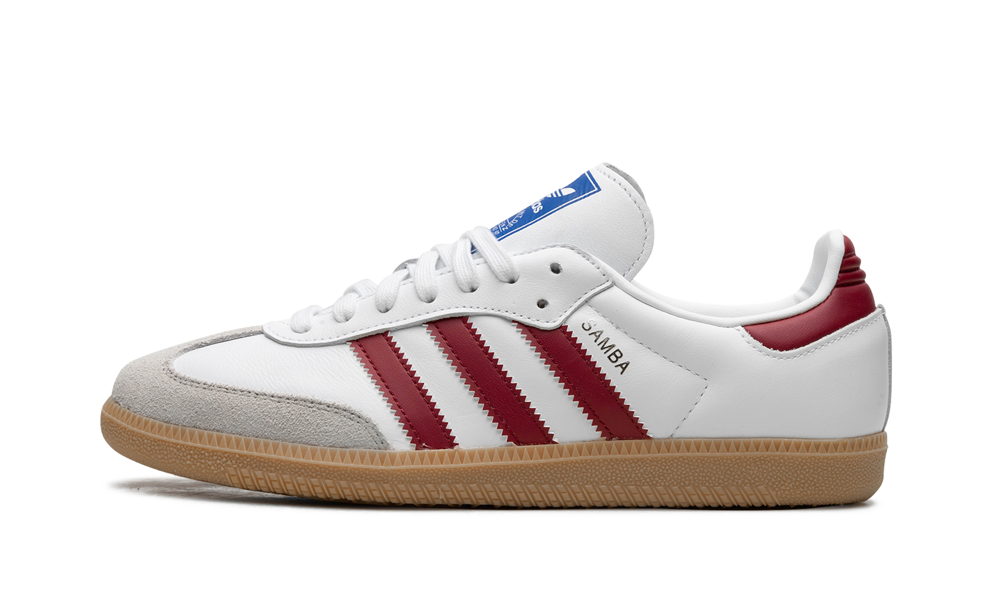 Adidas Samba OG White Burgundy Gum - resellguru.app