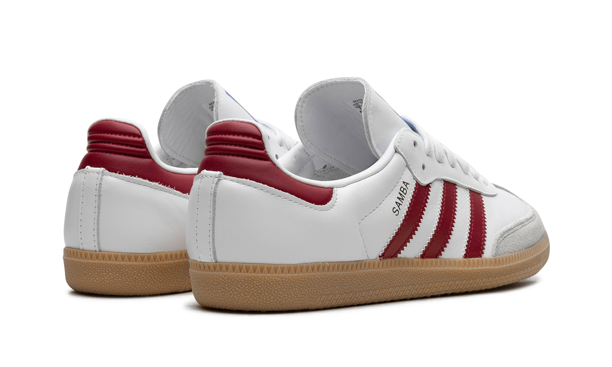 Adidas Samba OG White Burgundy Gum - resellguru.app