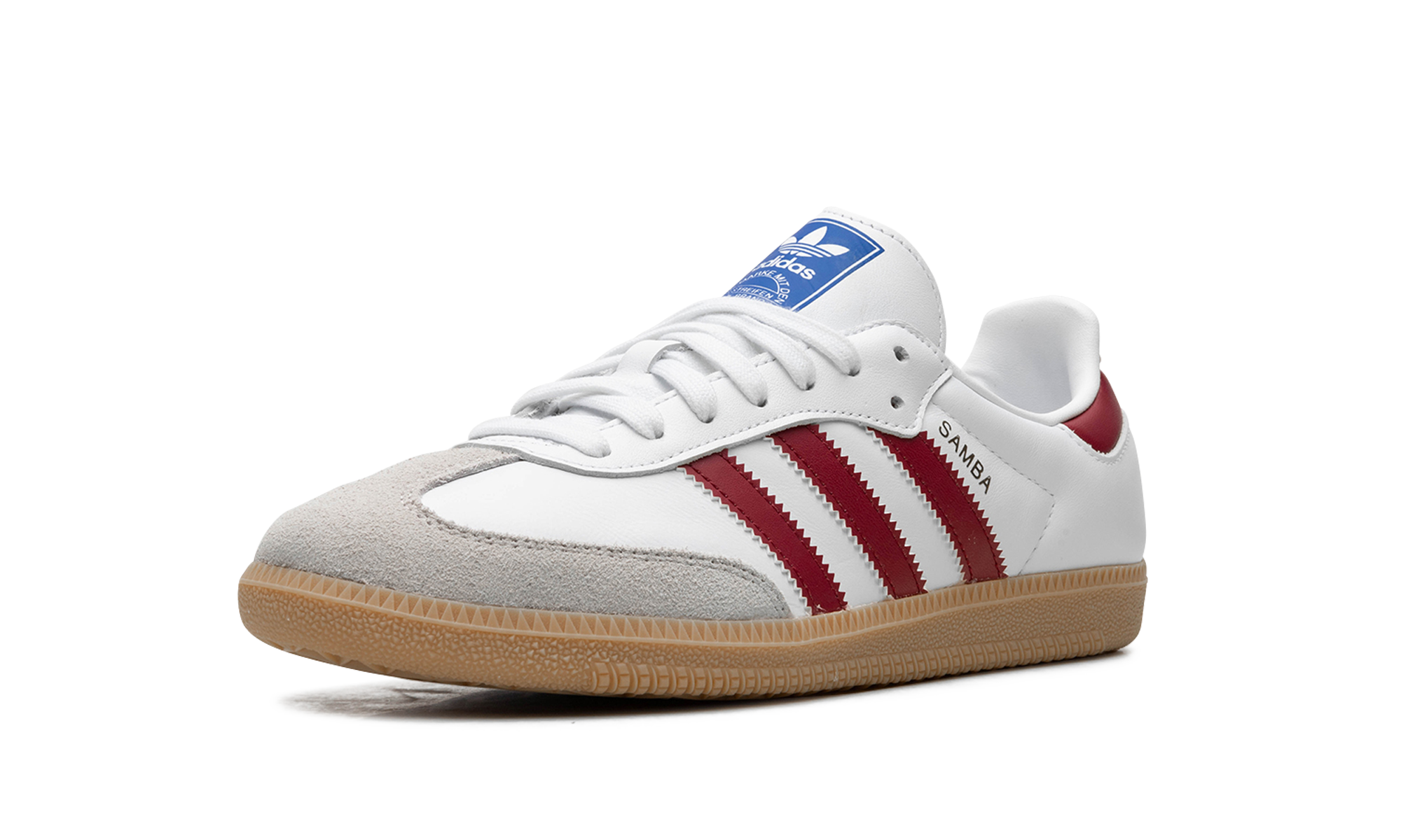 Adidas Samba OG White Burgundy Gum - resellguru.app