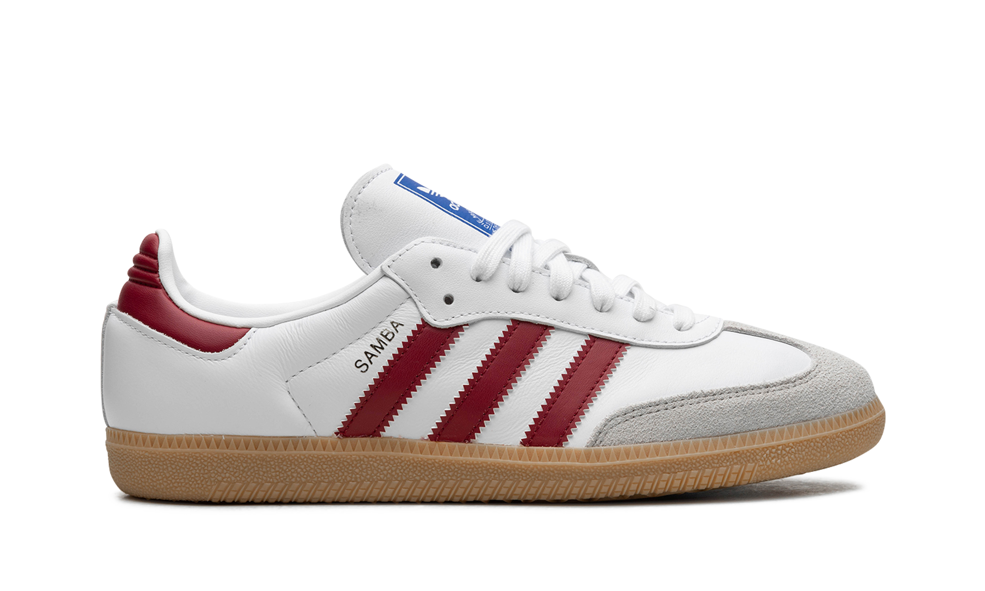 Adidas Samba OG White Burgundy Gum - resellguru.app