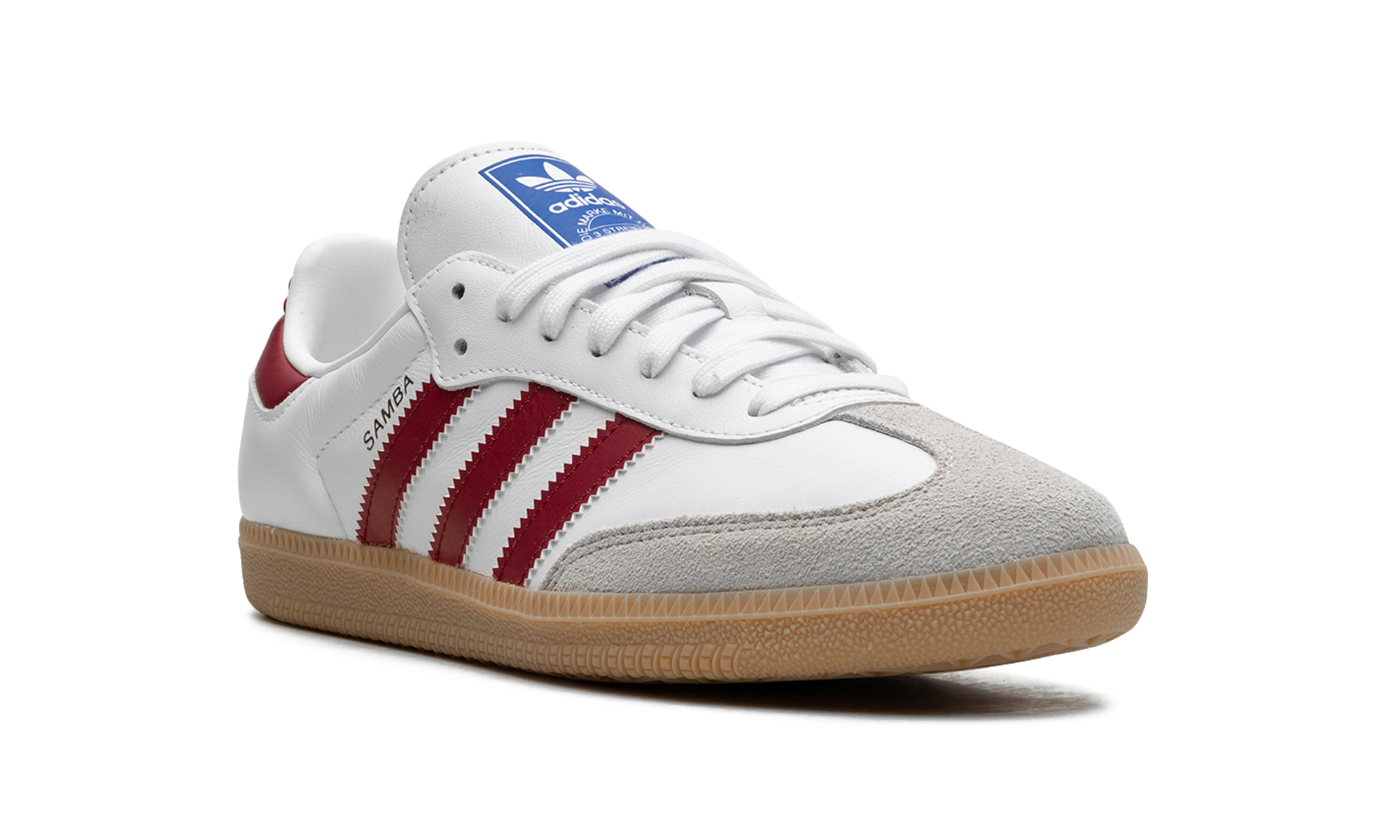 Adidas Samba OG White Burgundy Gum - resellguru.app