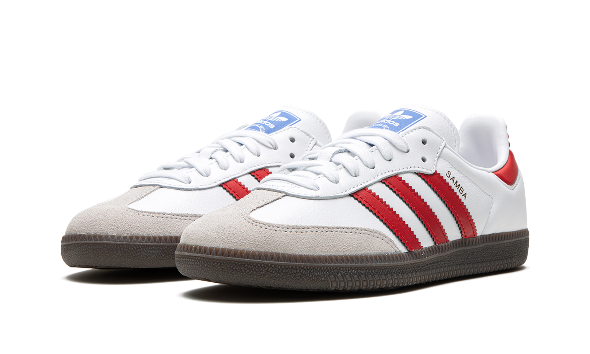 Adidas Samba OG White Better Scarlet - resellguru.app