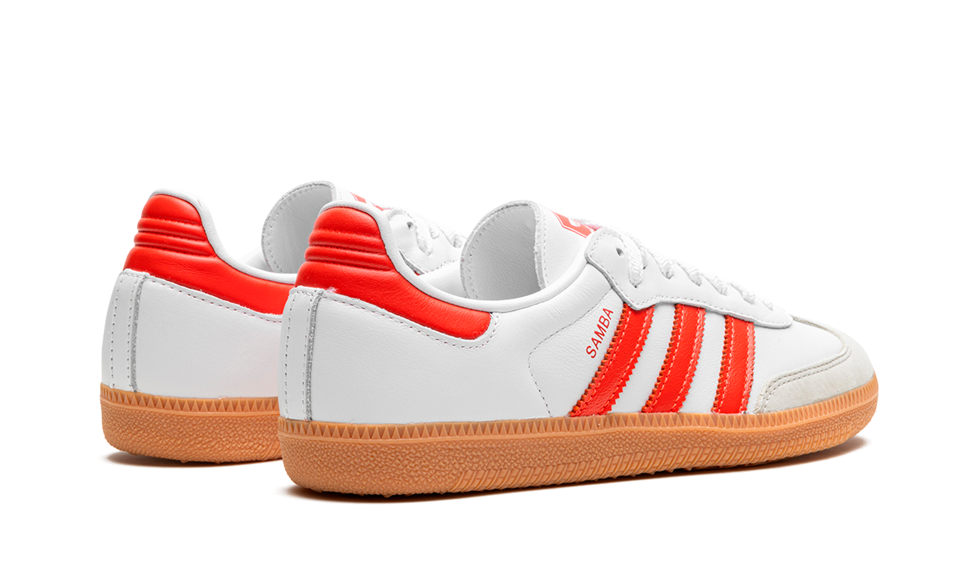Adidas Samba OG White Solar Red Gum - resellguru.app