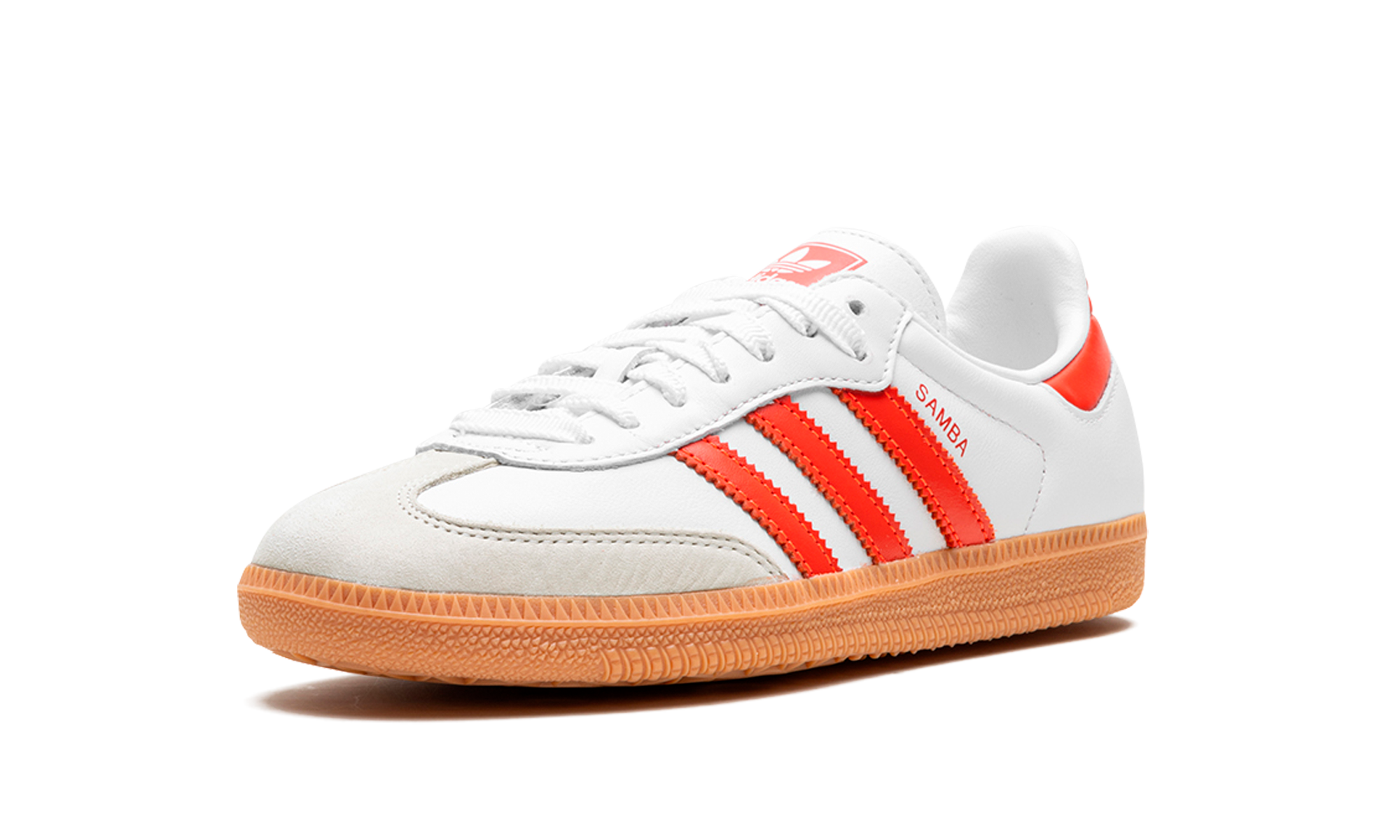 Adidas Samba OG White Solar Red Gum - resellguru.app