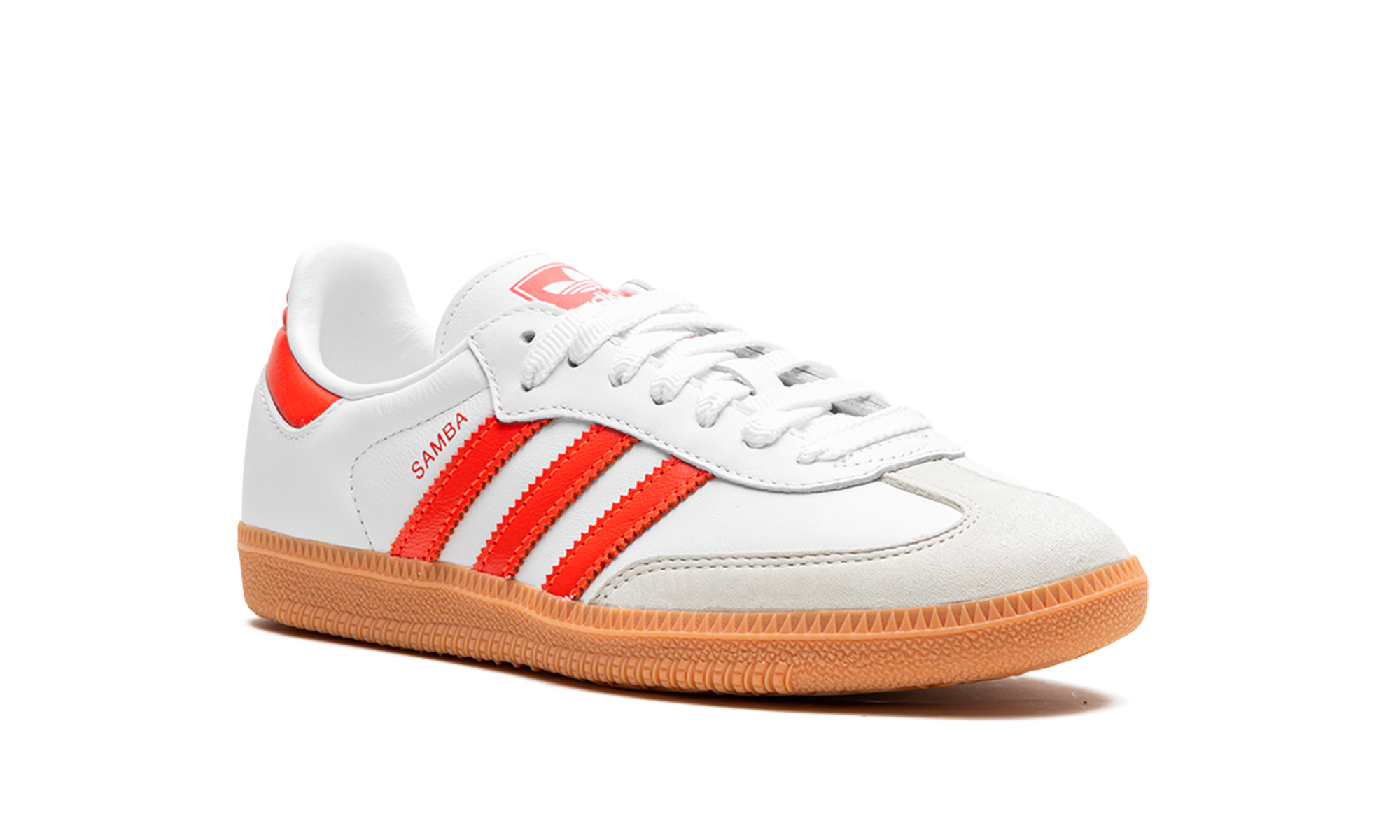 Adidas Samba OG White Solar Red Gum - resellguru.app