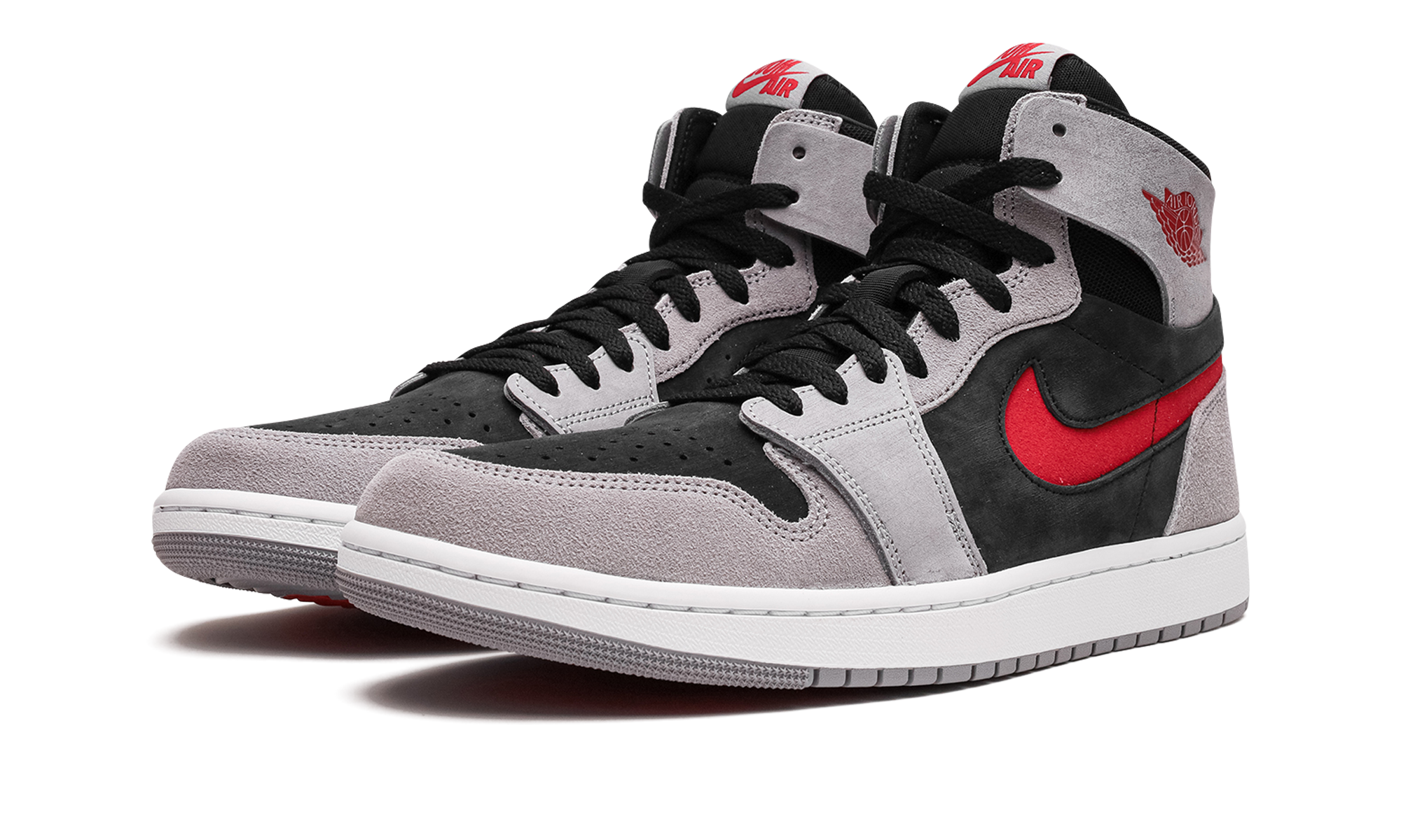 Air Jordan 1 High Zoom Air CMFT 2 Black Fire Red Cement - resellguru.app