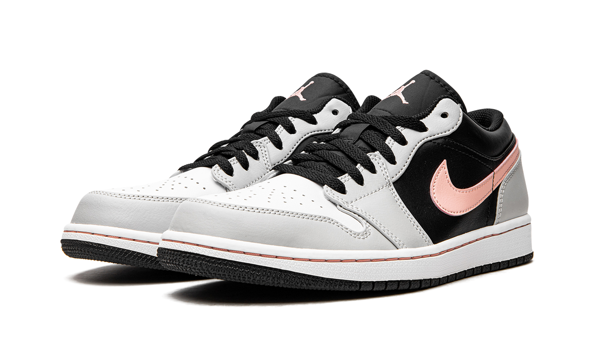 Air Jordan 1 Low Black Grey Pink - resellguru.app