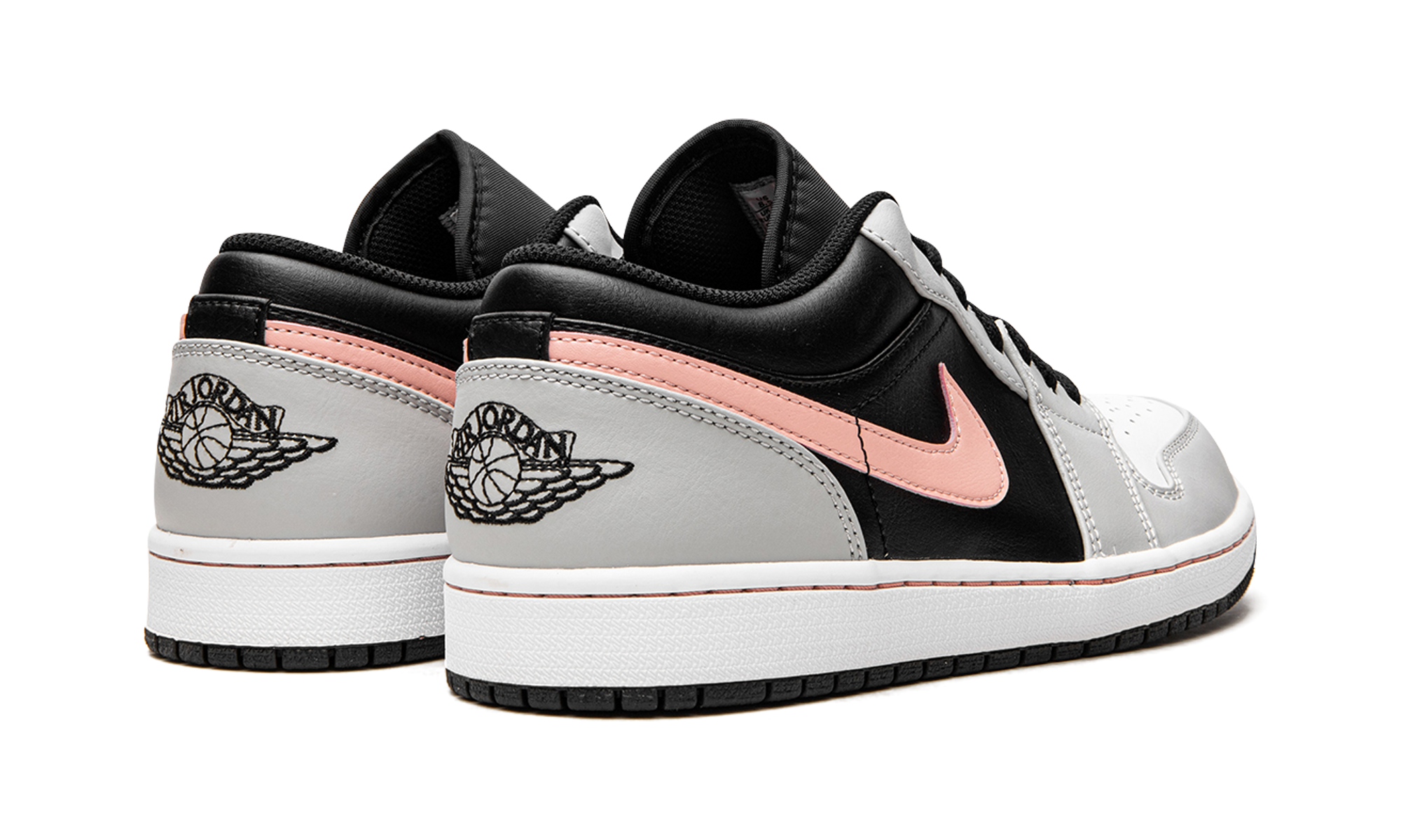 Air Jordan 1 Low Black Grey Pink - resellguru.app