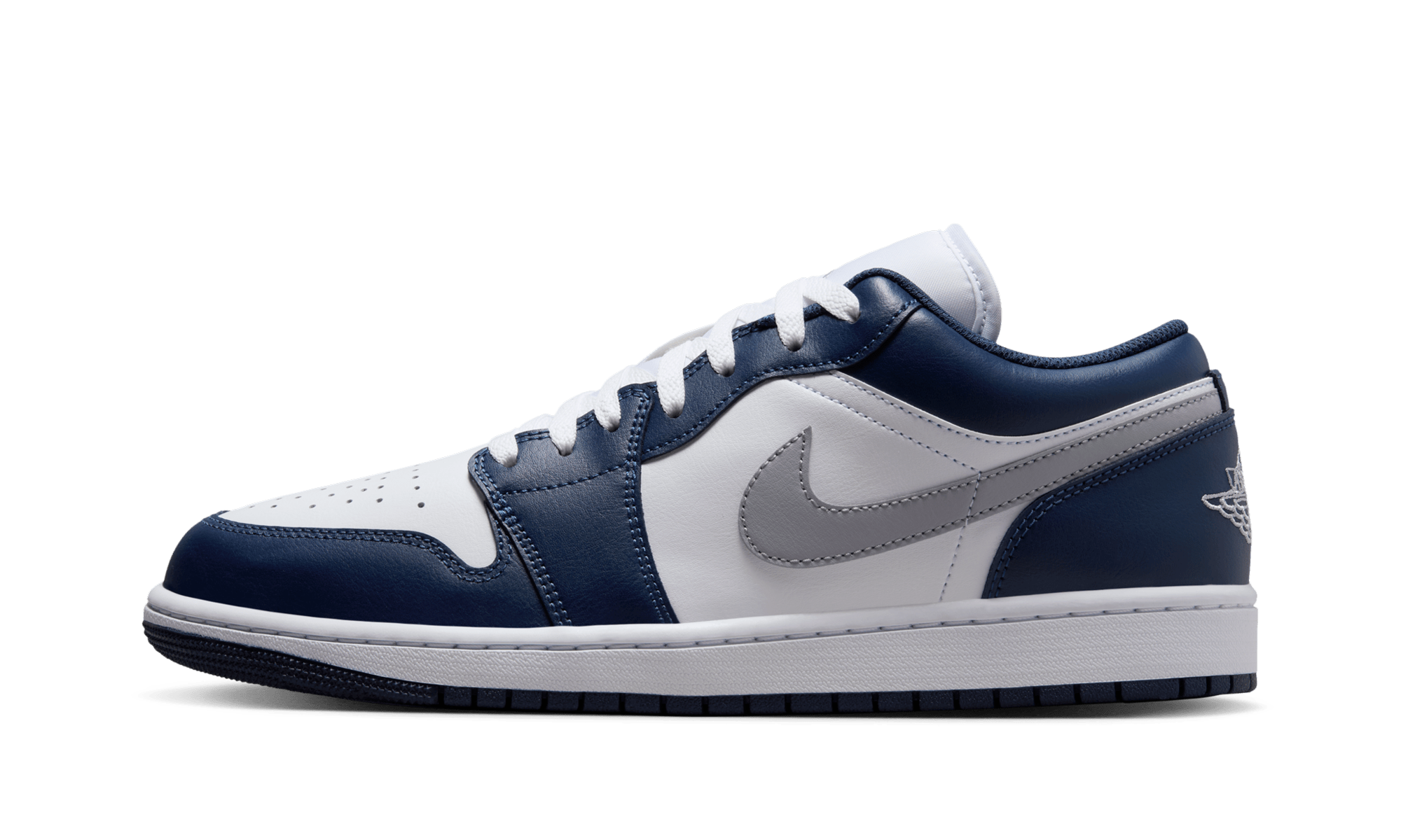 Air Jordan 1 Low Wolf Grey Midnight Navy - resellguru.app
