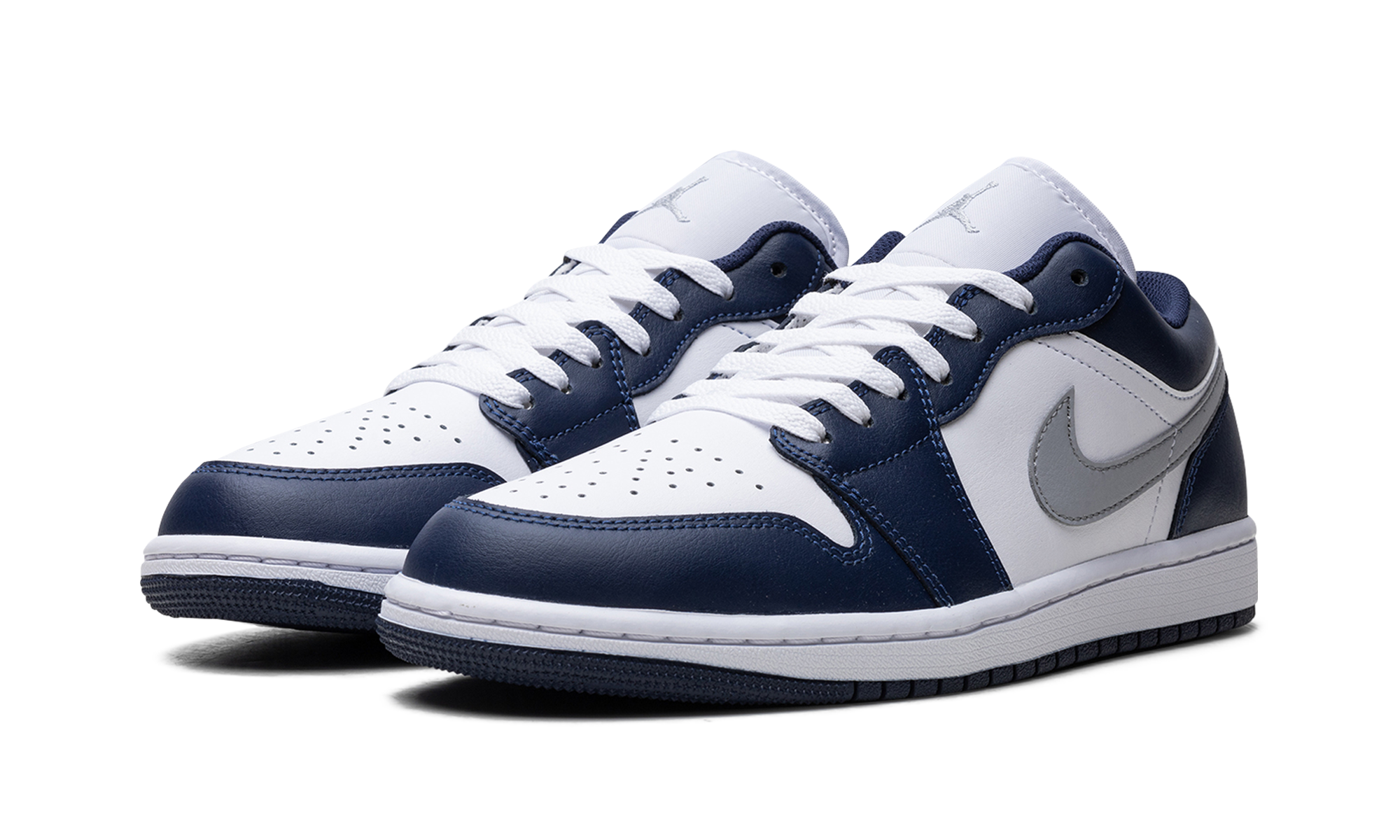 Air Jordan 1 Low Wolf Grey Midnight Navy - resellguru.app