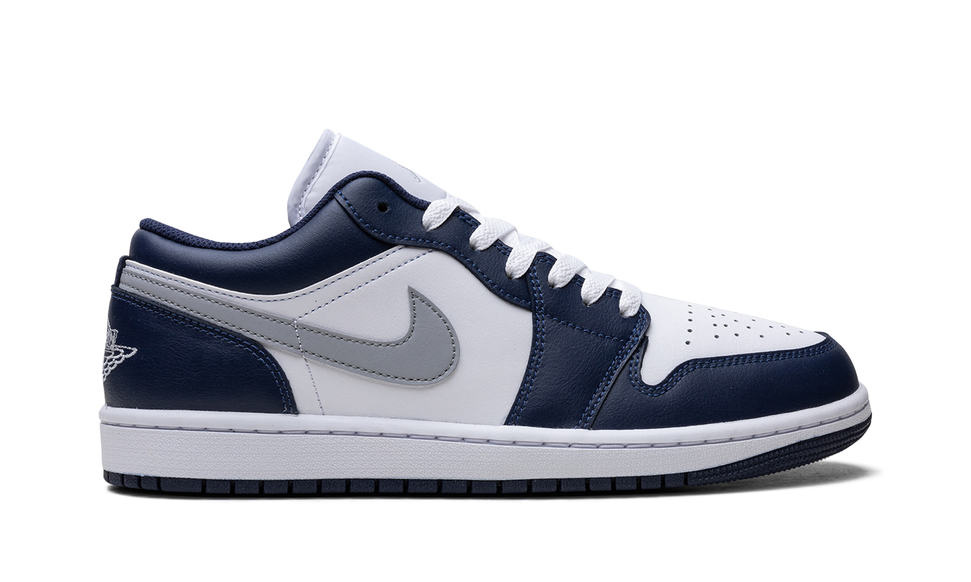 Air Jordan 1 Low Wolf Grey Midnight Navy - resellguru.app