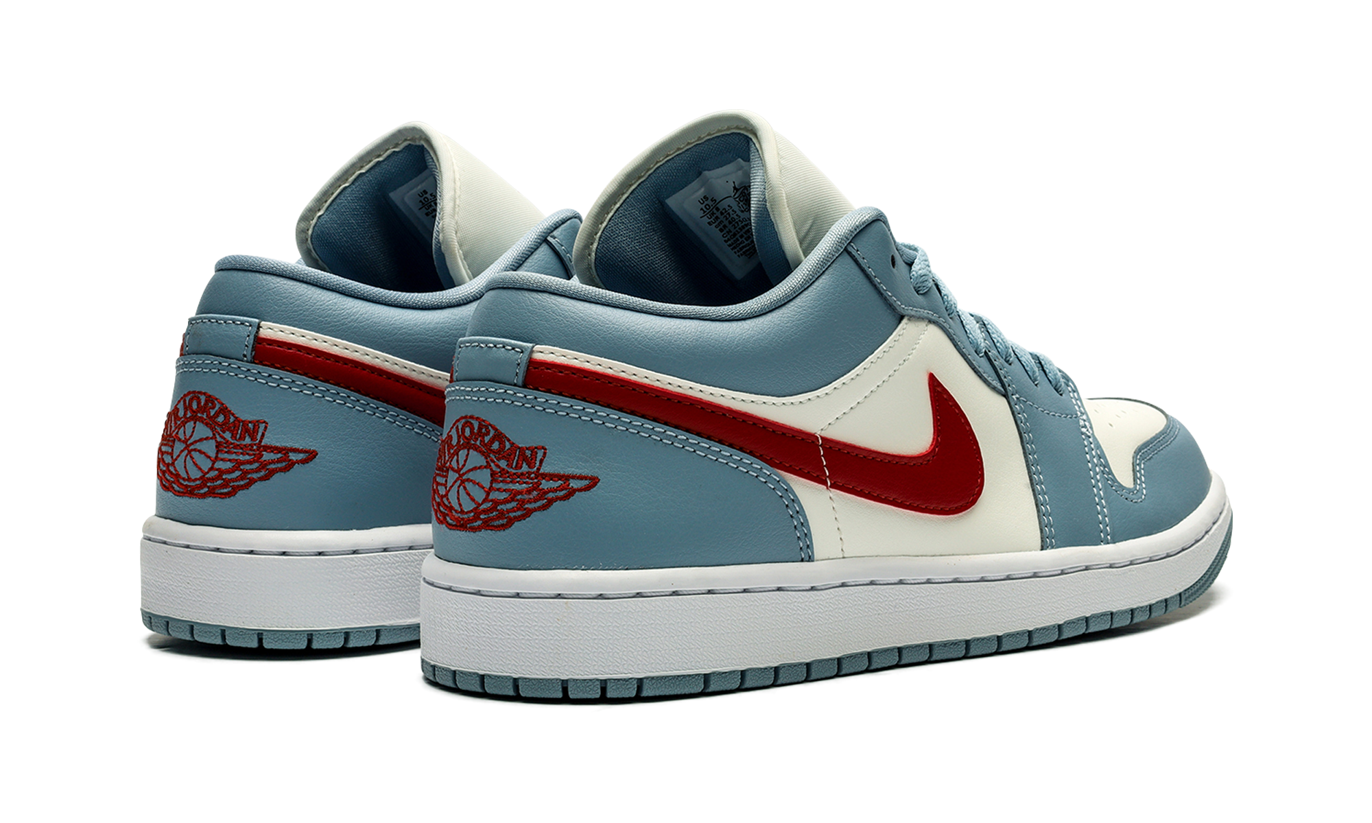 Air Jordan 1 Low Blue Whisper Dune Red - resellguru.app