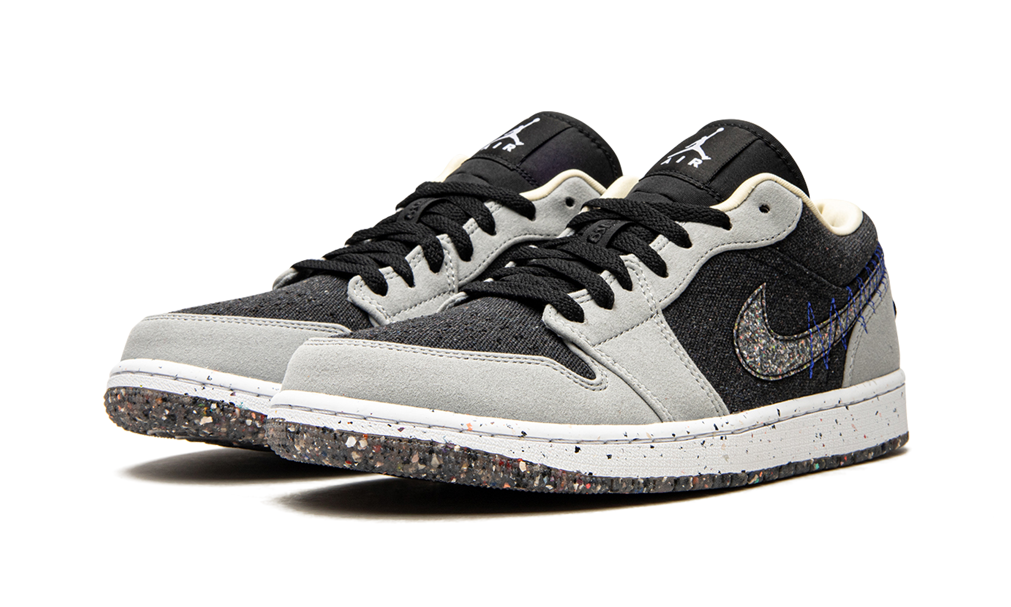 Air Jordan 1 Low SE Crater Black Grey - resellguru.app