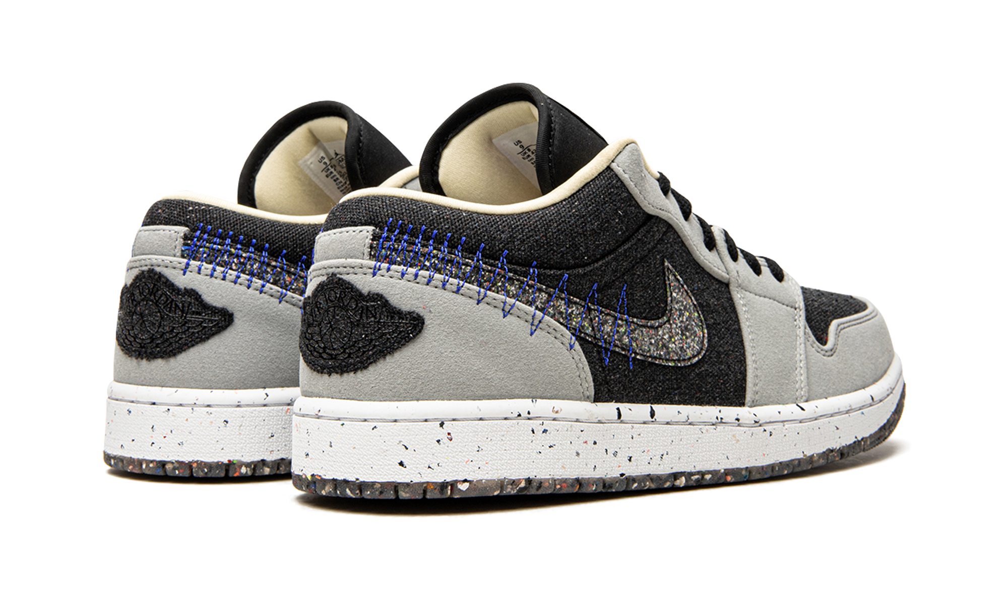 Air Jordan 1 Low SE Crater Black Grey - resellguru.app