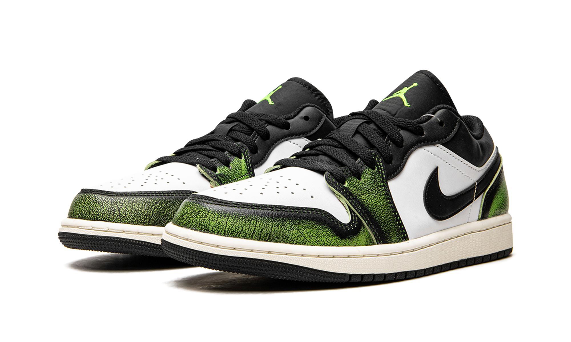 Air Jordan 1 Low Wear Away Electric Green - resellguru.app