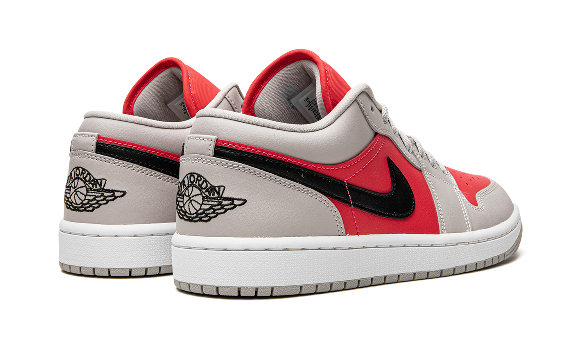Air Jordan 1 Retro Low Light Iron Ore Siren Red - resellguru.app