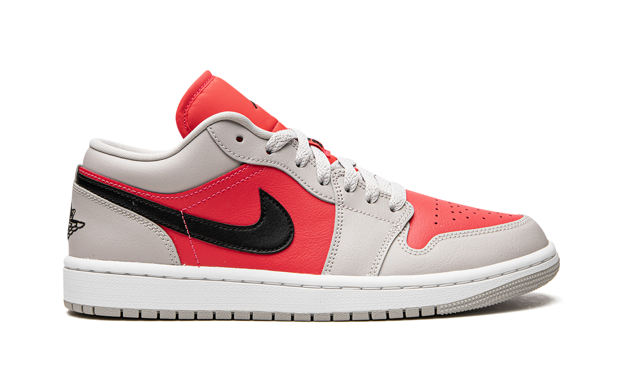 Air Jordan 1 Retro Low Light Iron Ore Siren Red - resellguru.app
