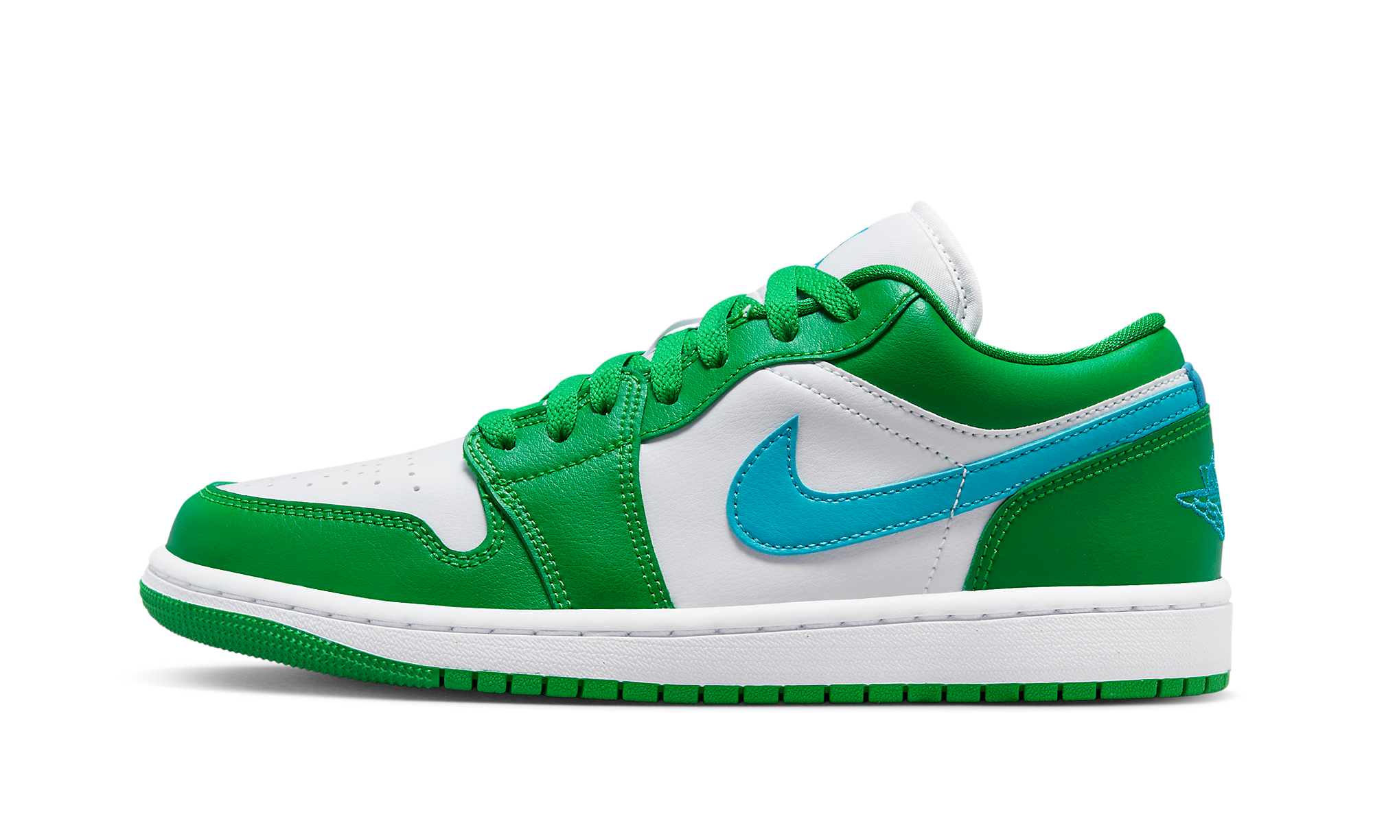 Air Jordan 1 Low Lucky Green Aquatone - resellguru.app