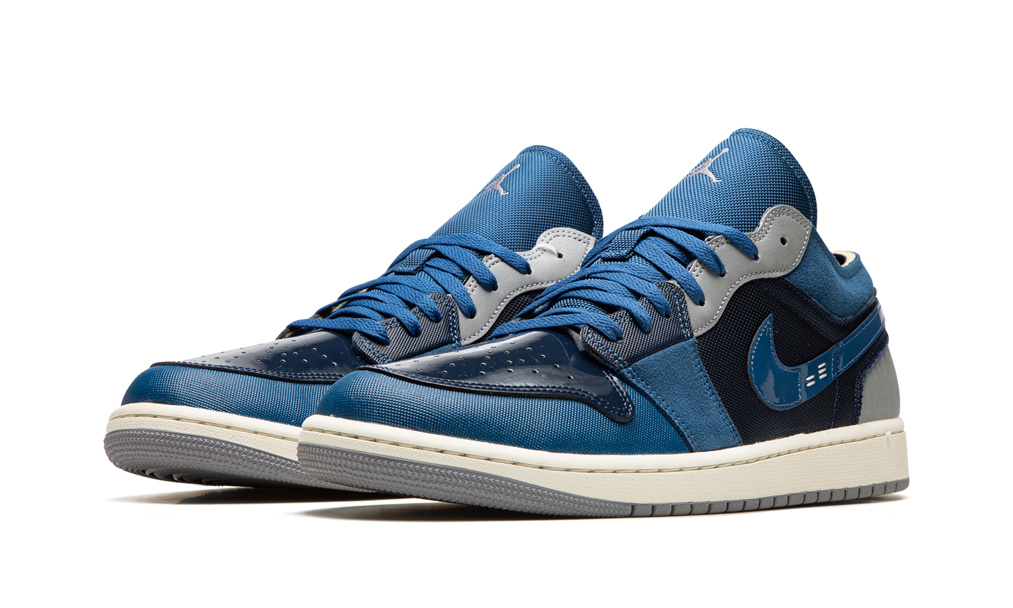 Air Jordan 1 Low SE Craft Obsidian French Blue Ashen Slate White - resellguru.app